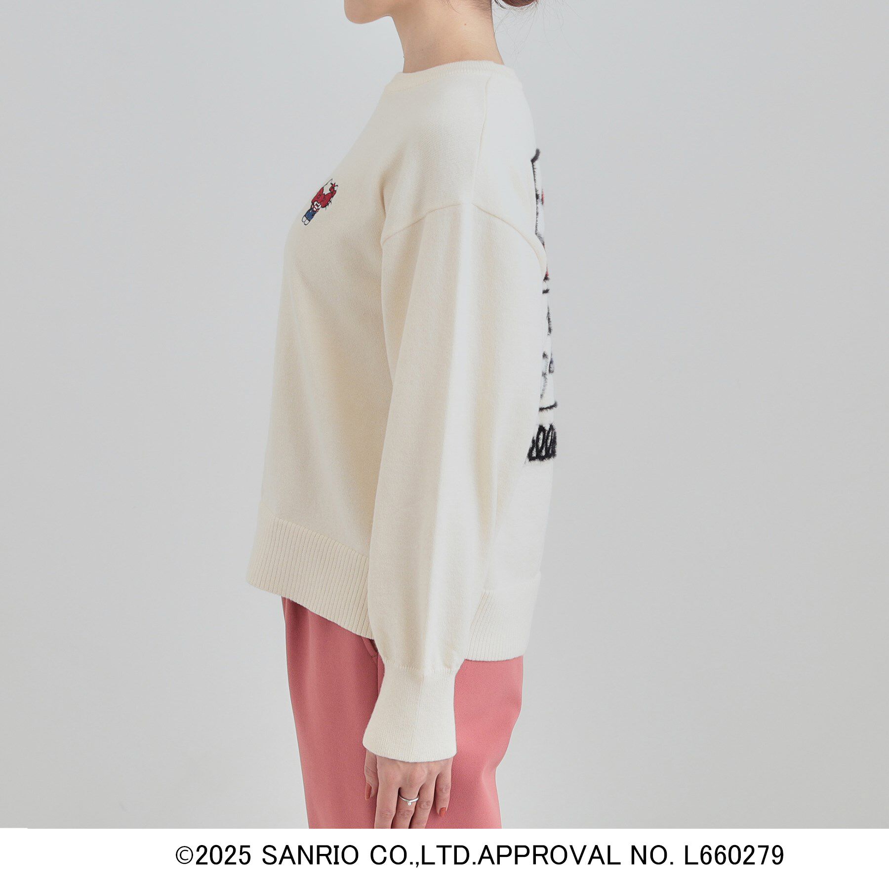 SHOO･LA･RUE「【HELLO KITTY コラボ】選べる6柄 スウェットライクニット」|ニット・セーター|