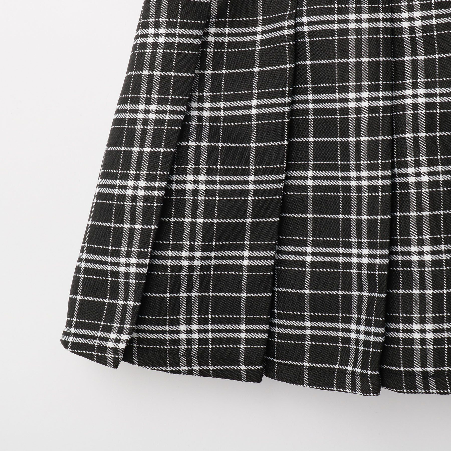 SHOO･LA･RUE「【100-150cm】チェックスカパン」|スカート|