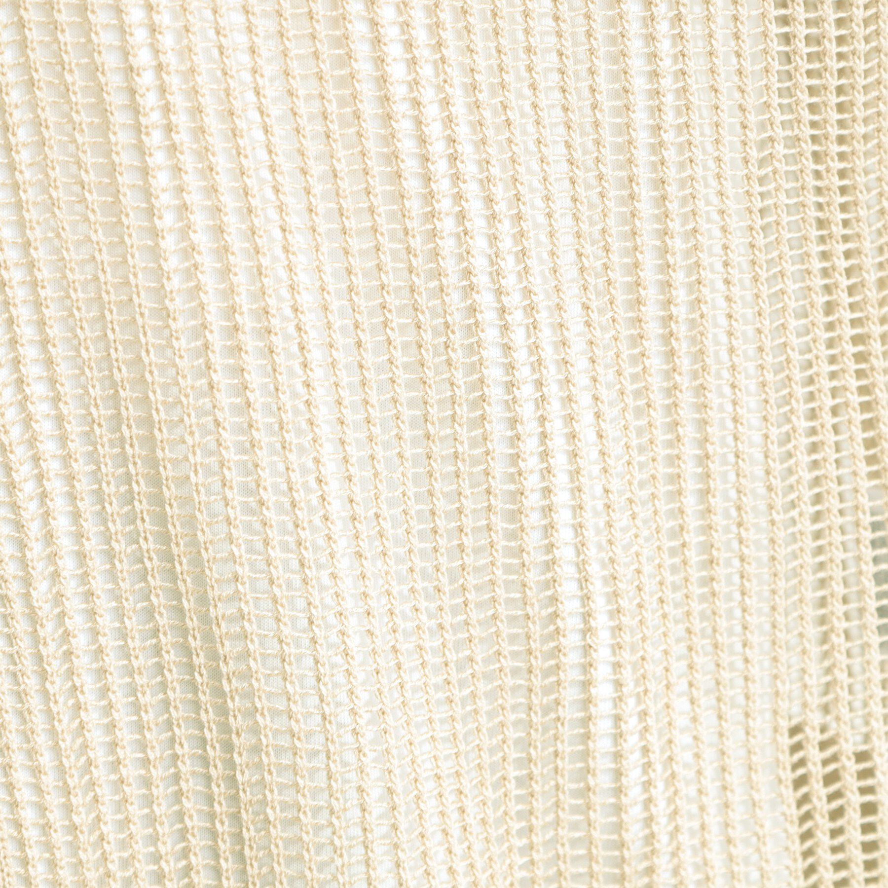 SHOO･LA･RUE「【前後2WAY/2点セット/洗濯機可/S-LL】メッシュリボンニット＆半袖ロゴT」|その他|