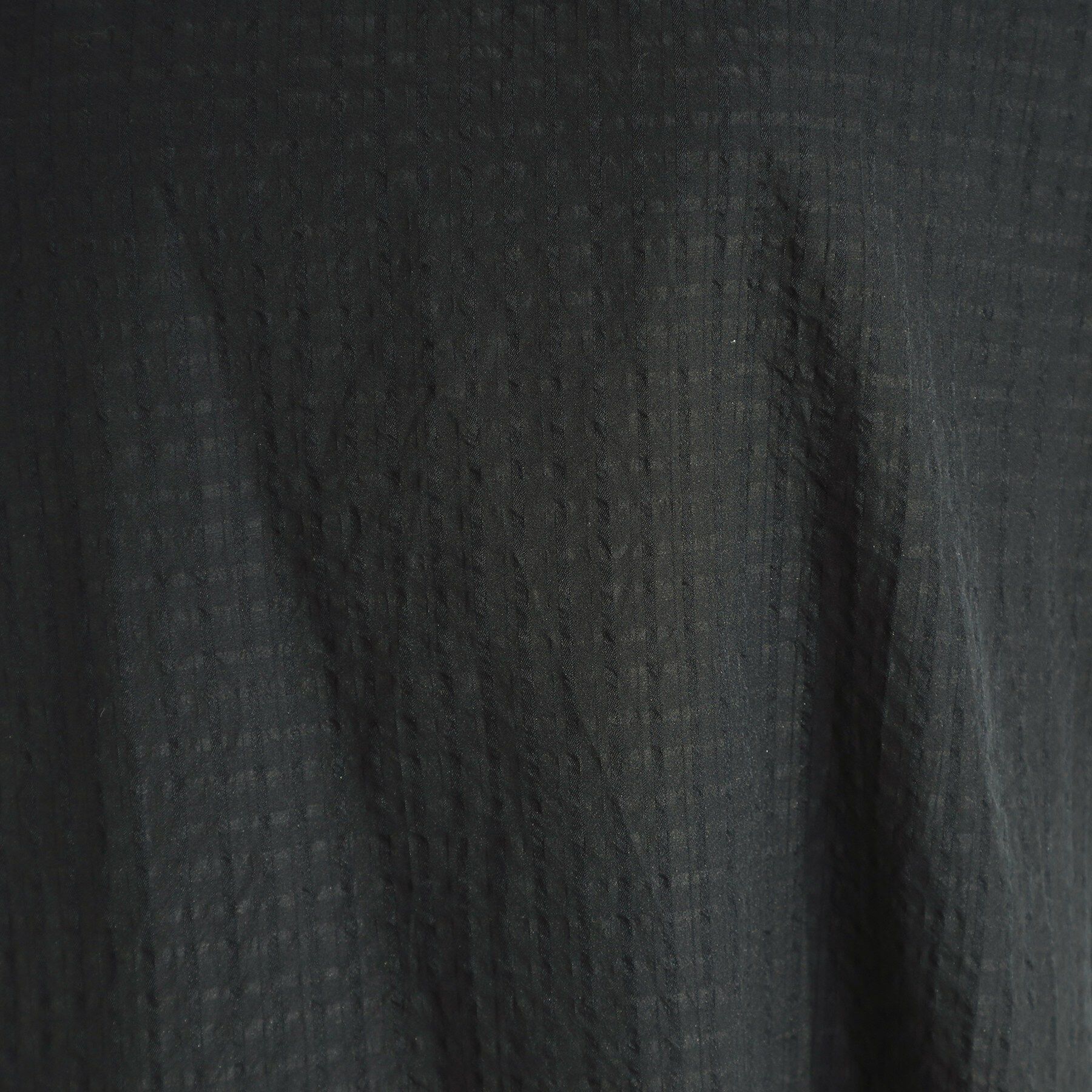 SHOO･LA･RUE「【セットアップ可/S-LL/洗濯機可】二の腕もカバーしてくれる　さらっとした着心地のサッカーチェック」|シャツ・ブラウス|