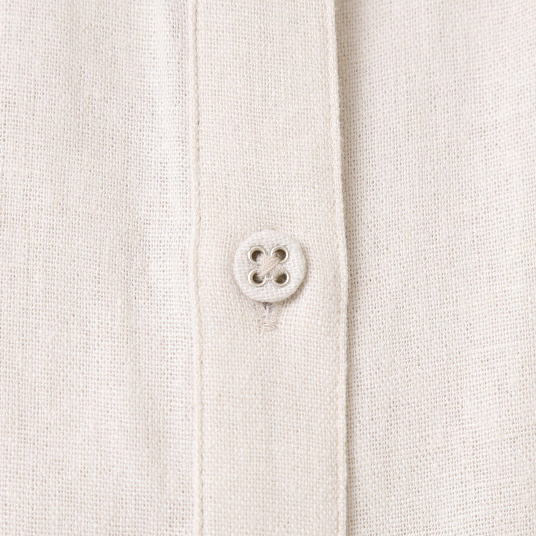 Dessin「【洗える】シャツカラーフレンチスリーブブラウス（XS～L）」|シャツ・ブラウス|