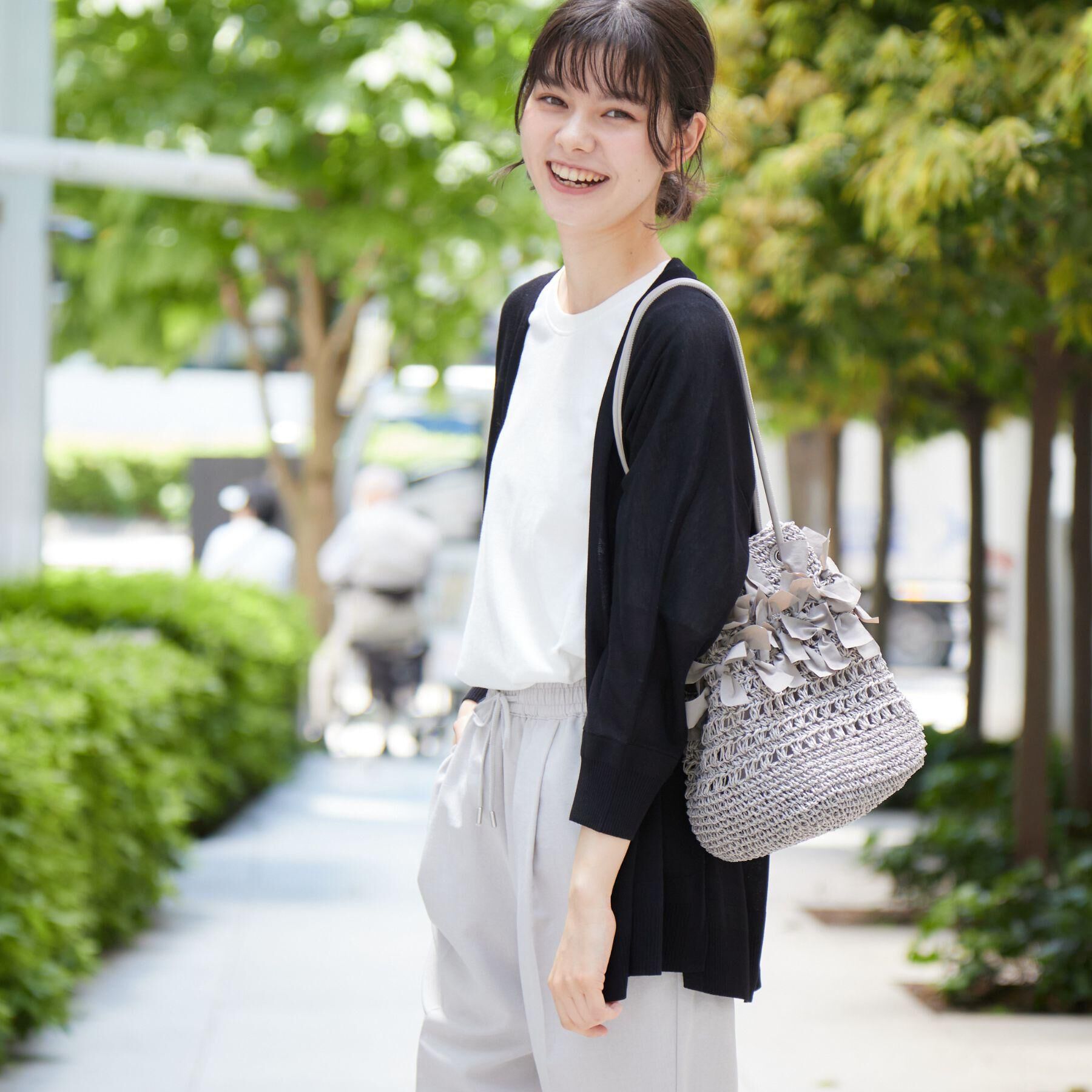 Dessin「【接触冷感・洗える】ドルマンスリーブひんやりカーディガン（S～L）」|カーディガン|