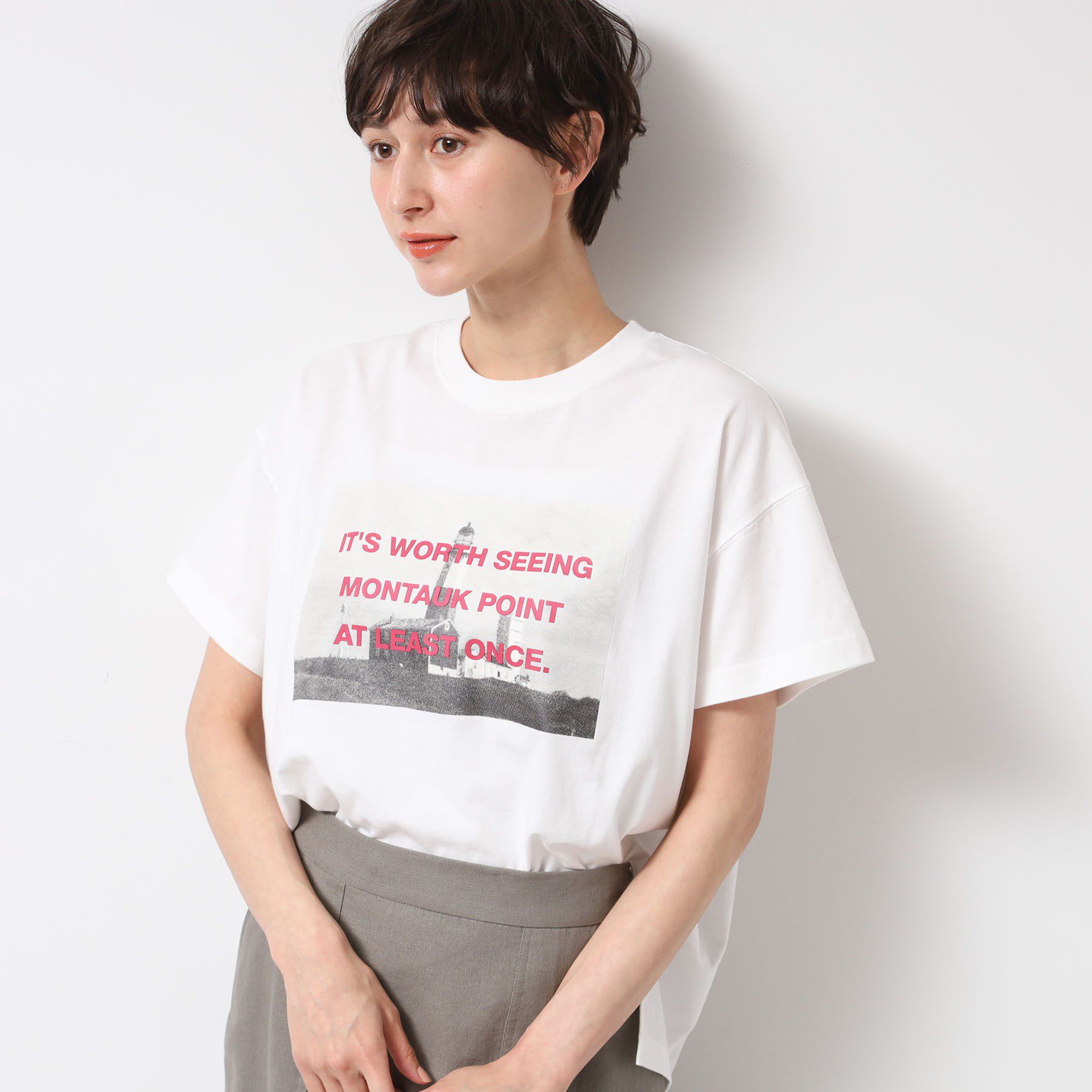 Dessin「【洗える】フォトプリントTシャツ（XS～L）」|Tシャツ・カットソー|