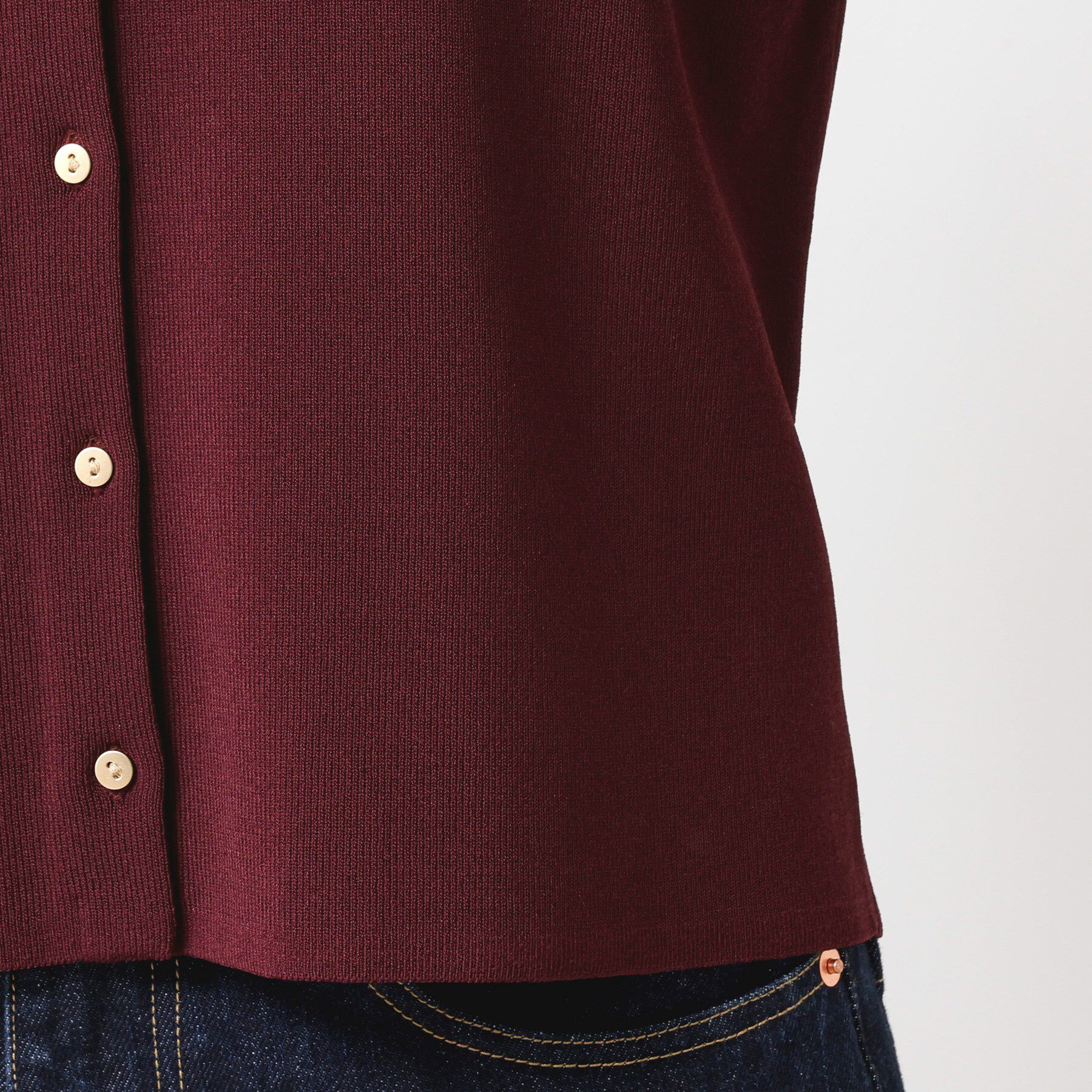 Dessin「【UVカット/洗える】2WAY五分袖カーディガン」|ニット・セーター|