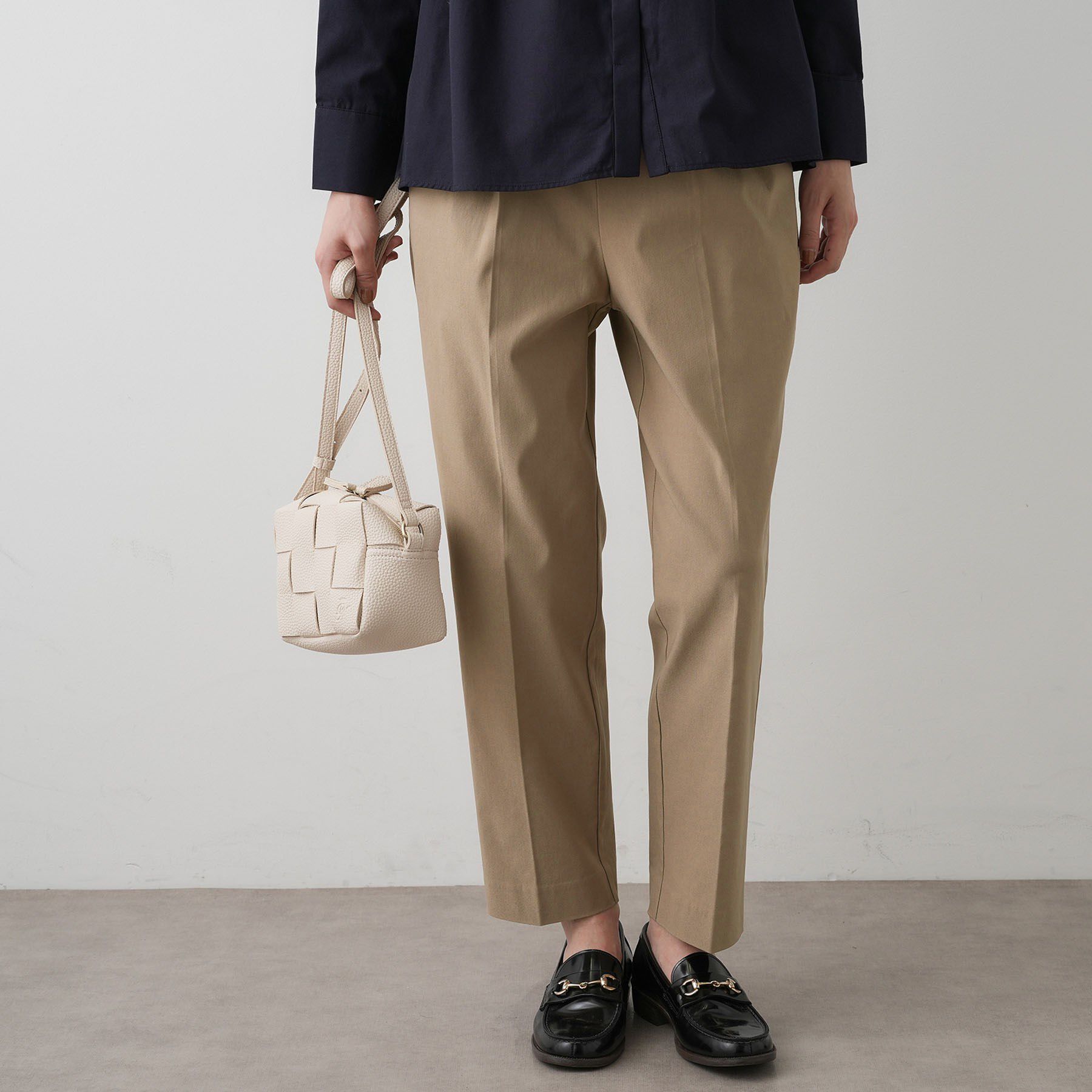 Dessin「【洗える・ウエストゴム】イージーストレッチパンツ」|その他|