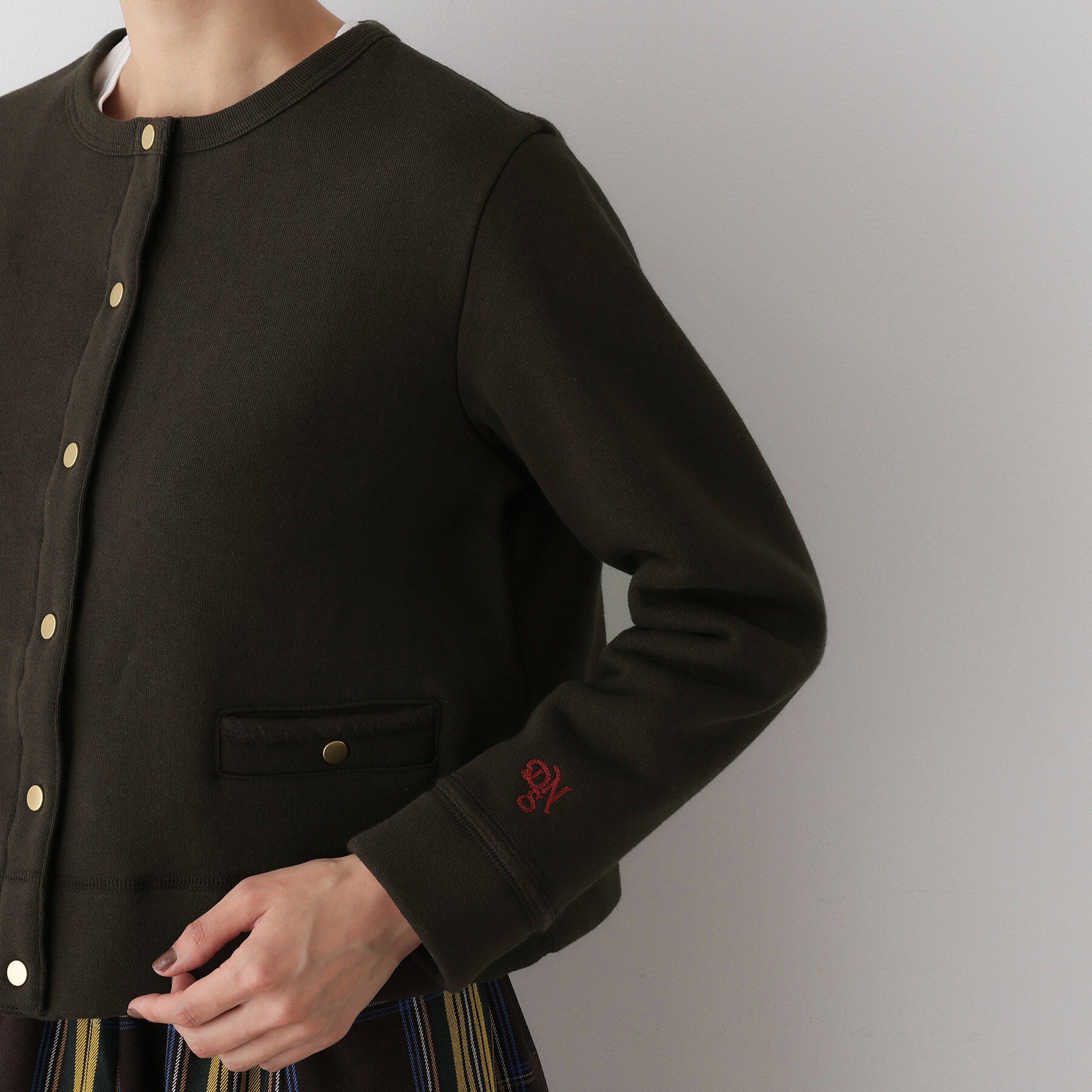 Dessin「【日本製/洗える】吊り裏毛カーディガン」|カーディガン|