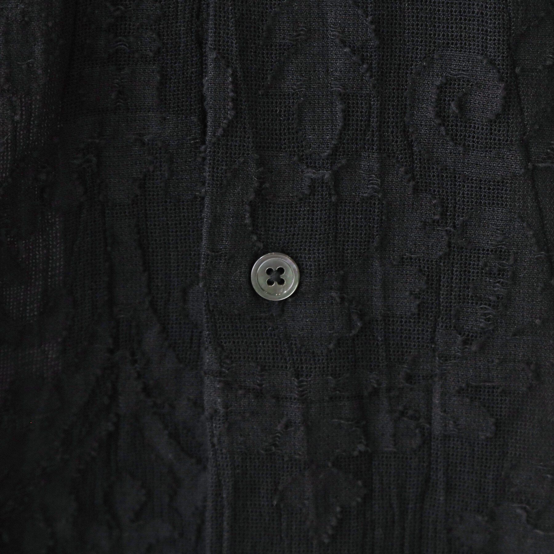 Dessin「【洗える】インド刺繍コットン開襟シャツ」|シャツ・ブラウス|