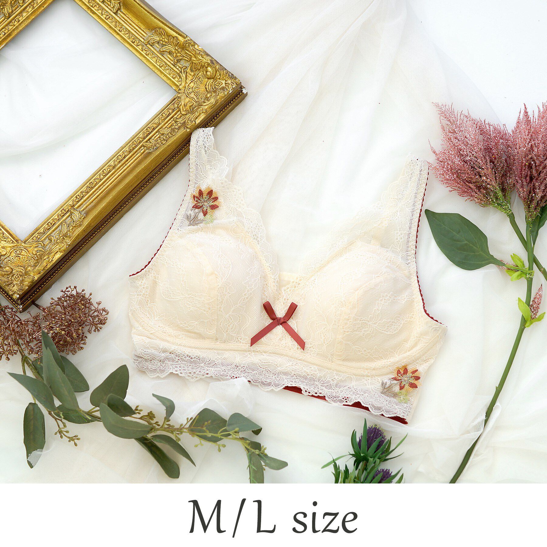 Risa Magli「フレデリカ おやすみブラ」|インナー|ベージュ(052)