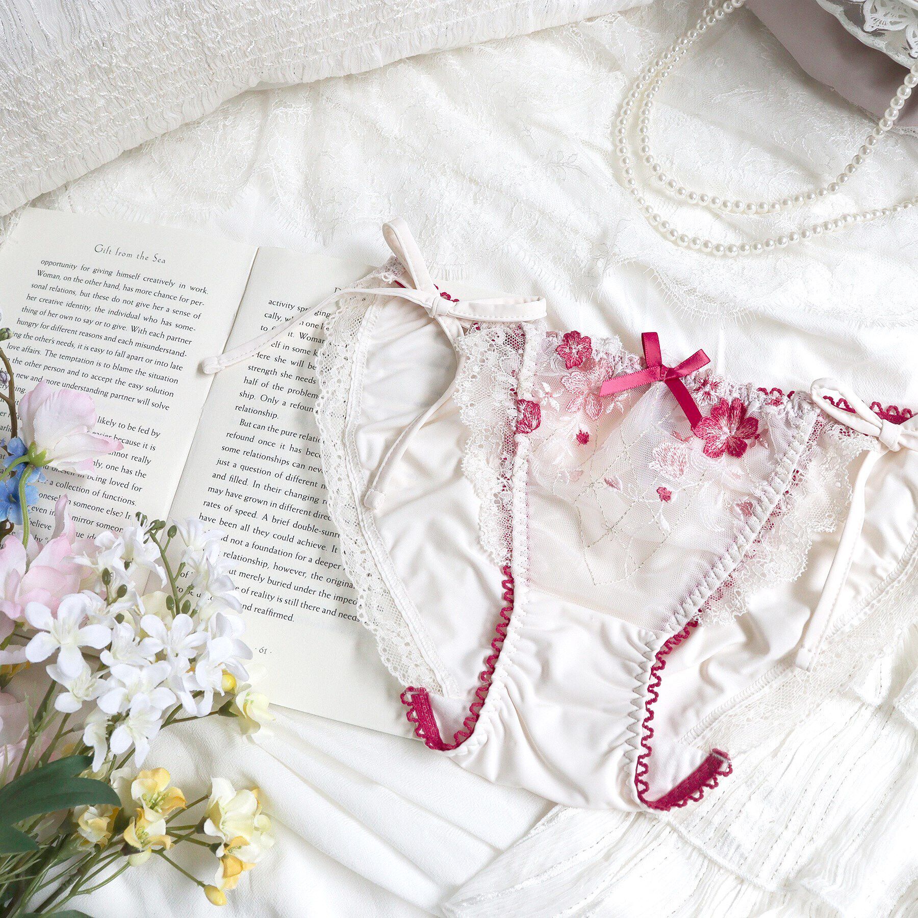 Risa Magli「ハーパー リボンショーツ」|インナー|