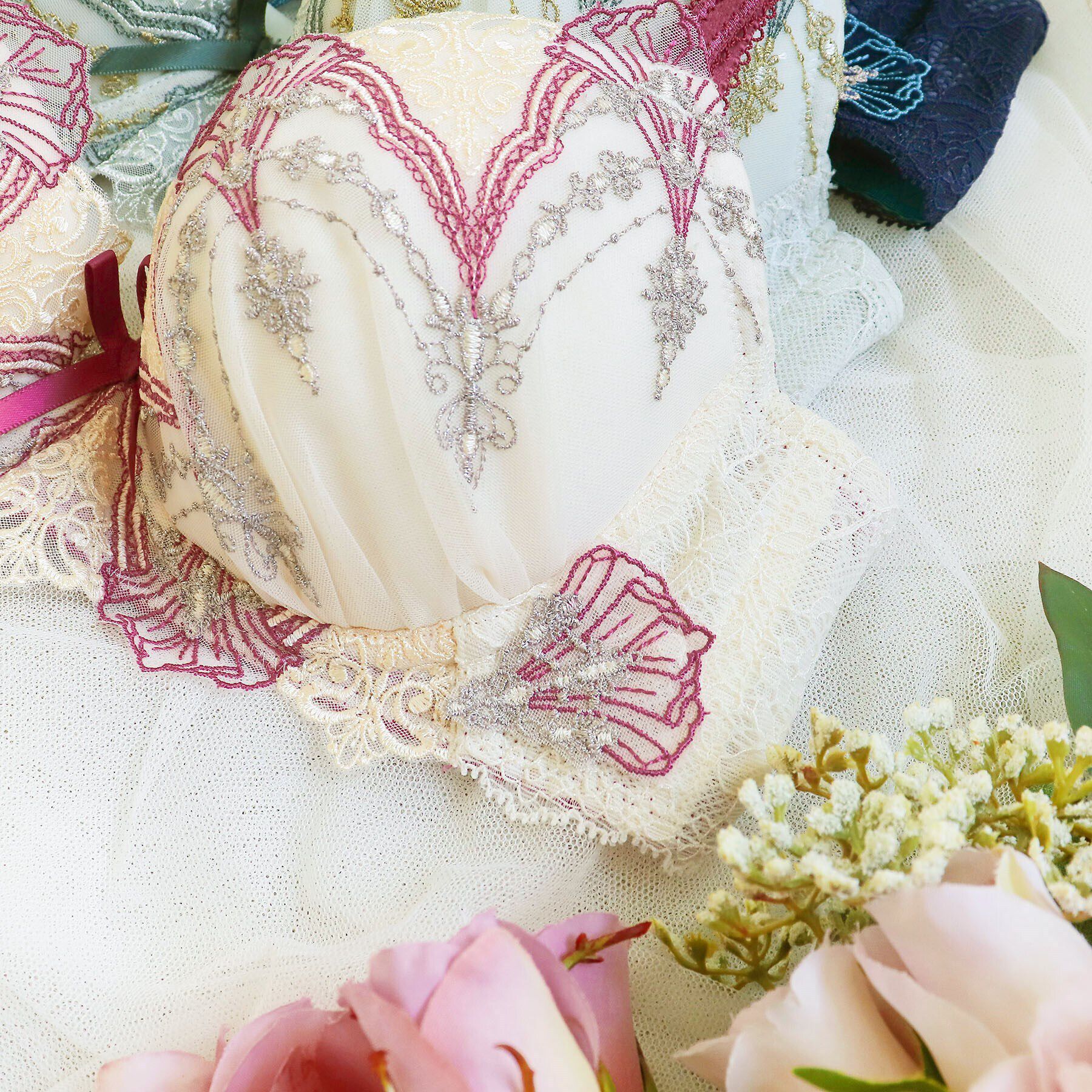 Risa Magli「シェール ブラジャー（E-F）＜S Make Type＞」|インナー|