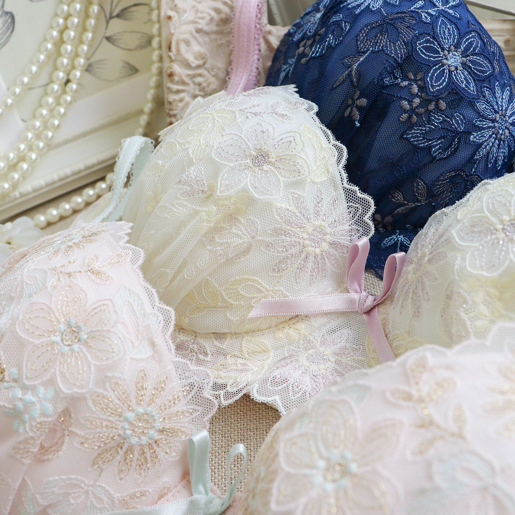 Risa Magli「リゼット ブラジャー (D-F) ＜Sweet Rich（スウィートリッチ）＞」|インナー|