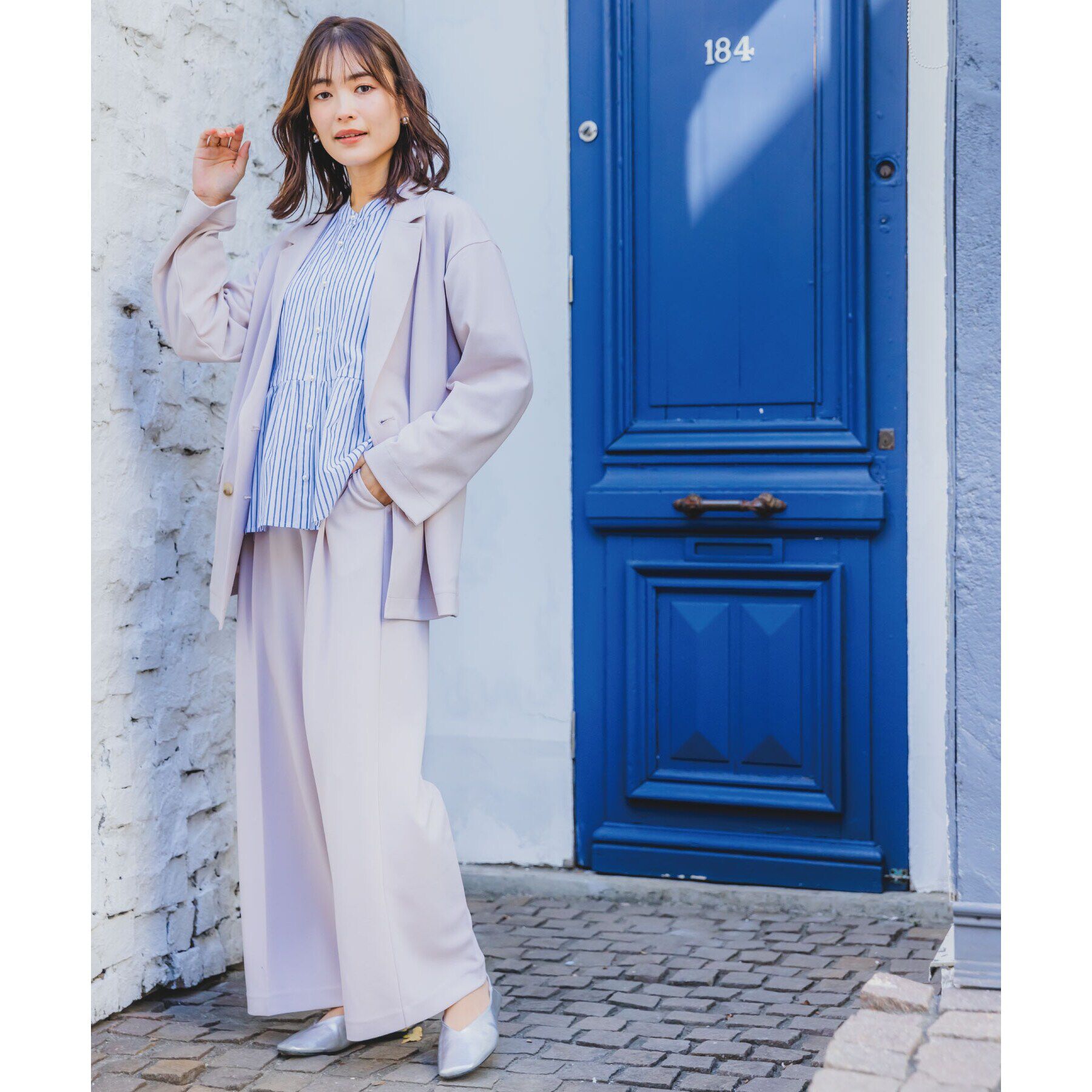 ITS&rsquo;DEMO「【洗濯機OK／吸水速乾／UVカット】カットジョーゼットパンツ」|その他|