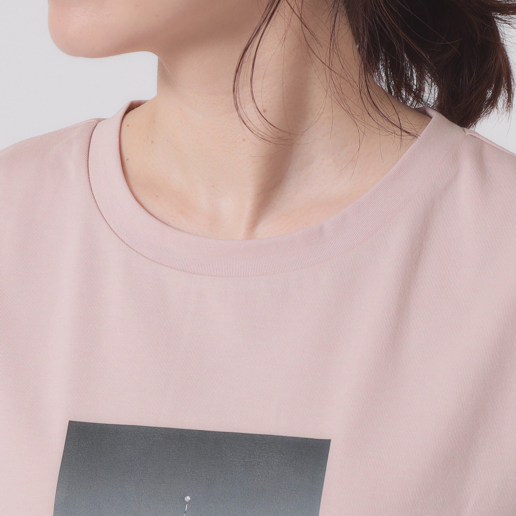 ITS&rsquo;DEMO「【手洗い可】フォトフレンチTシャツ」|Tシャツ・カットソー|