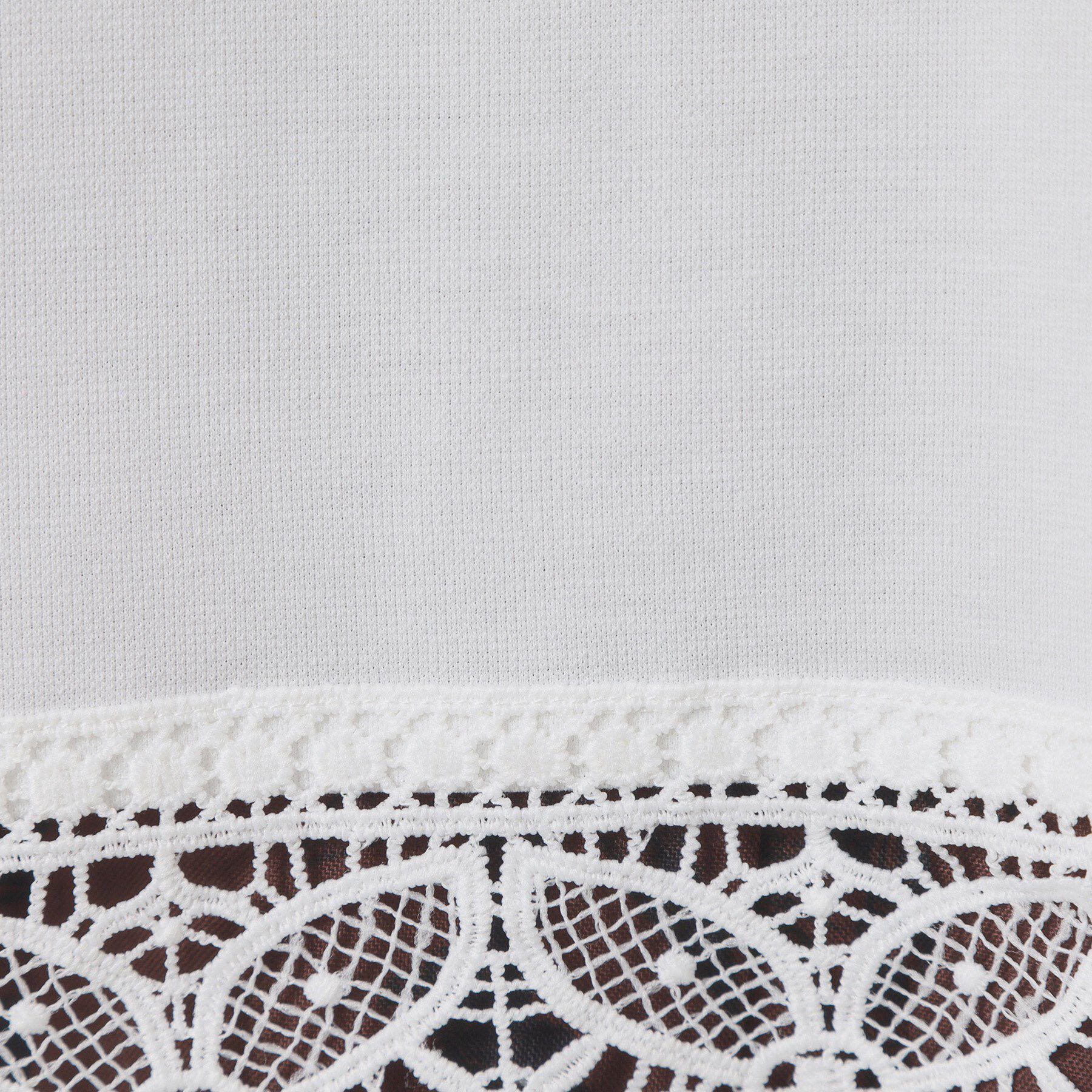 ITS&rsquo;DEMO「【吸水速乾／手洗い可／洗濯後しわになりにくい】カットミラノレーストップス」|Tシャツ・カットソー|