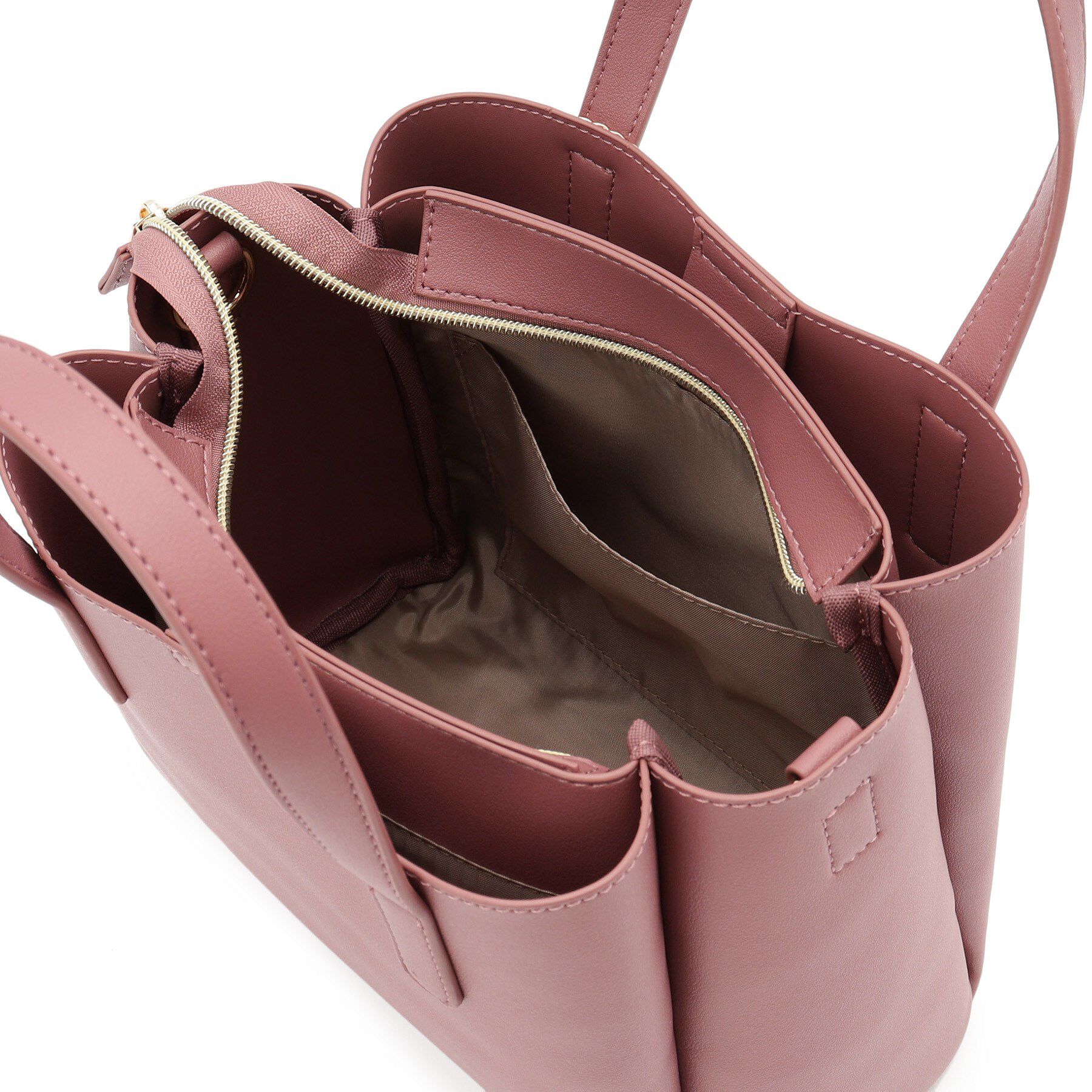 ITS&rsquo;DEMO「チャーム付き2WAYトート」|ハンドバッグ|