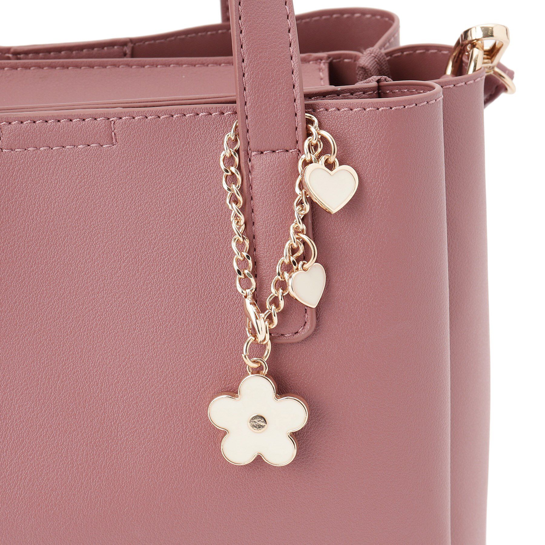 ITS&rsquo;DEMO「チャーム付き2WAYトート」|ハンドバッグ|