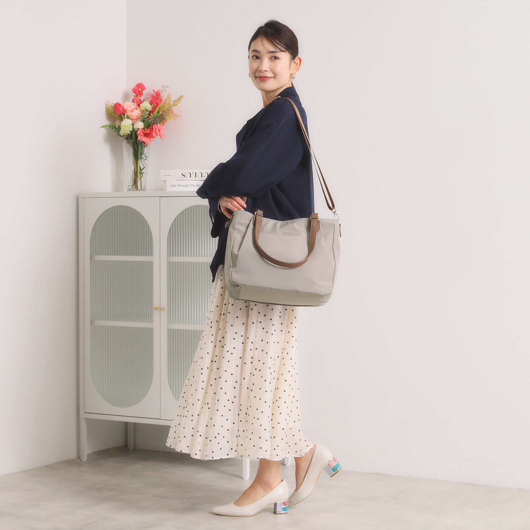 ITS&rsquo;DEMO「【2way／6ポケット】コンビA4トート」|トートバッグ|