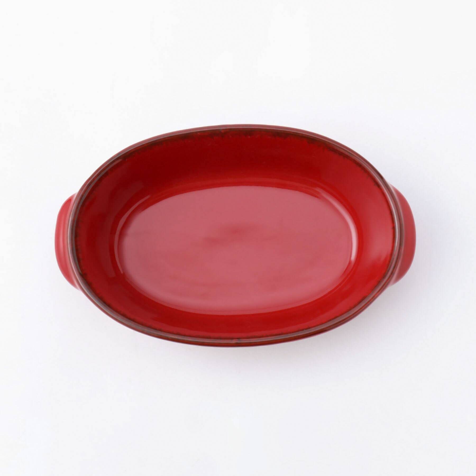 212 KITCHEN STORE「ギャザー オーバルグラタン S RD」|食器・キッチングッズ|