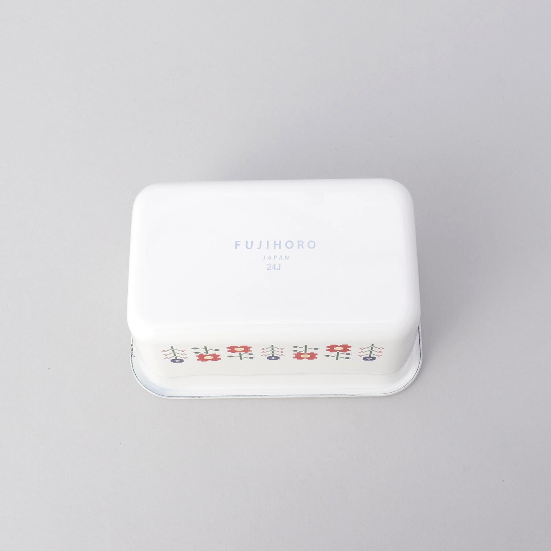 212 KITCHEN STORE「ミーサ深型角容器Ｓ RD ＜富士ホーロー ＞」|食器・キッチングッズ|