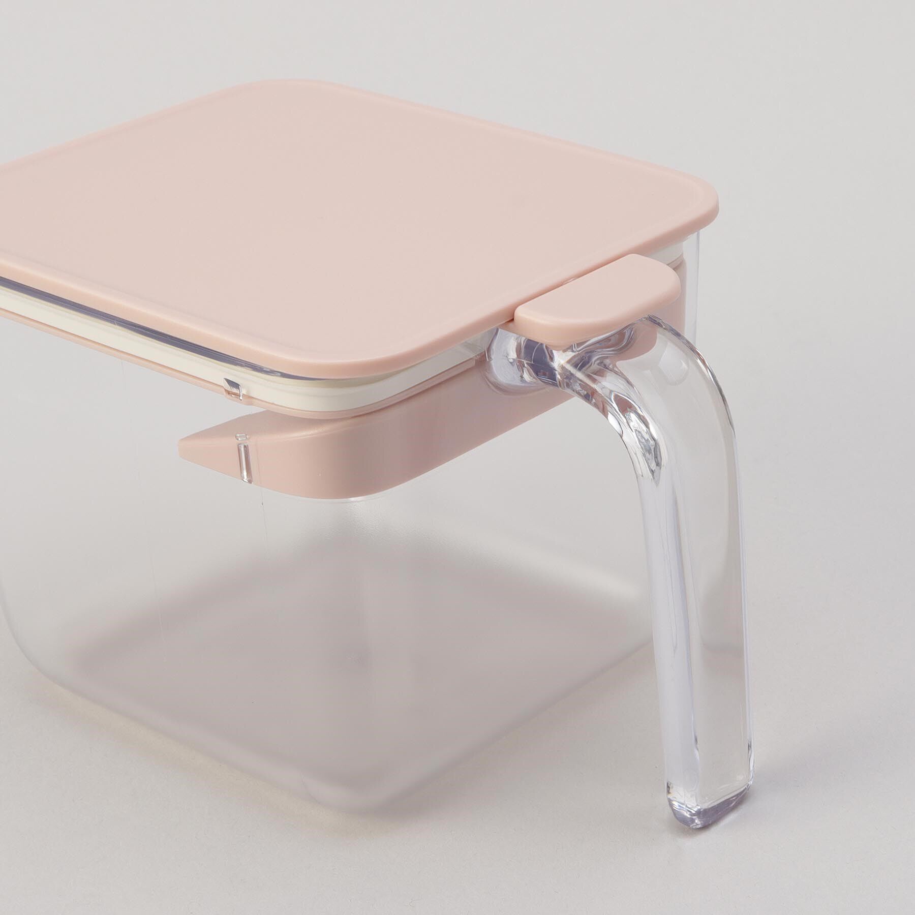 212 KITCHEN STORE「調味料ポットワイド グレイッシュピンク ＜marna マーナ＞」|食器・キッチングッズ|