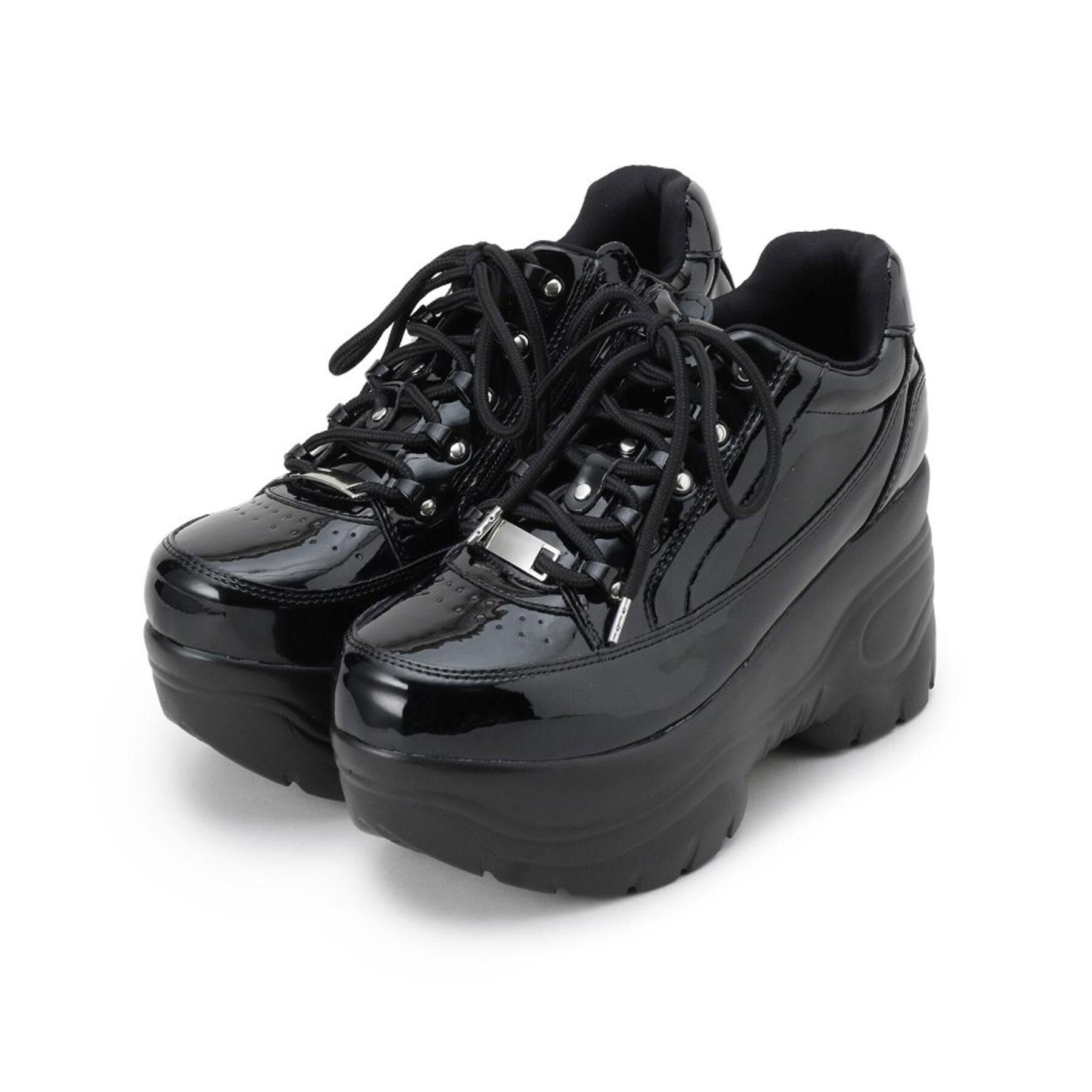 csT&P「＼脱ぎ履きしやすい／ファスナー付厚底スニーカー」|スニーカー|