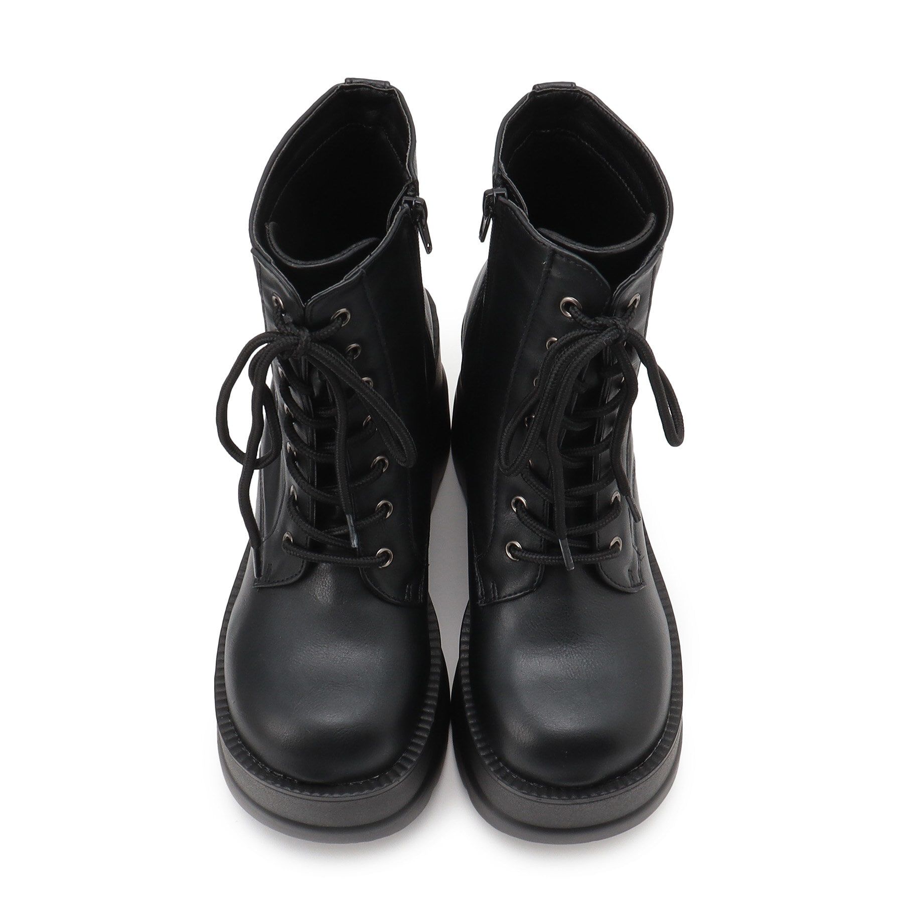 csT&P「厚底レースアップブーツ」|ショートブーツ|