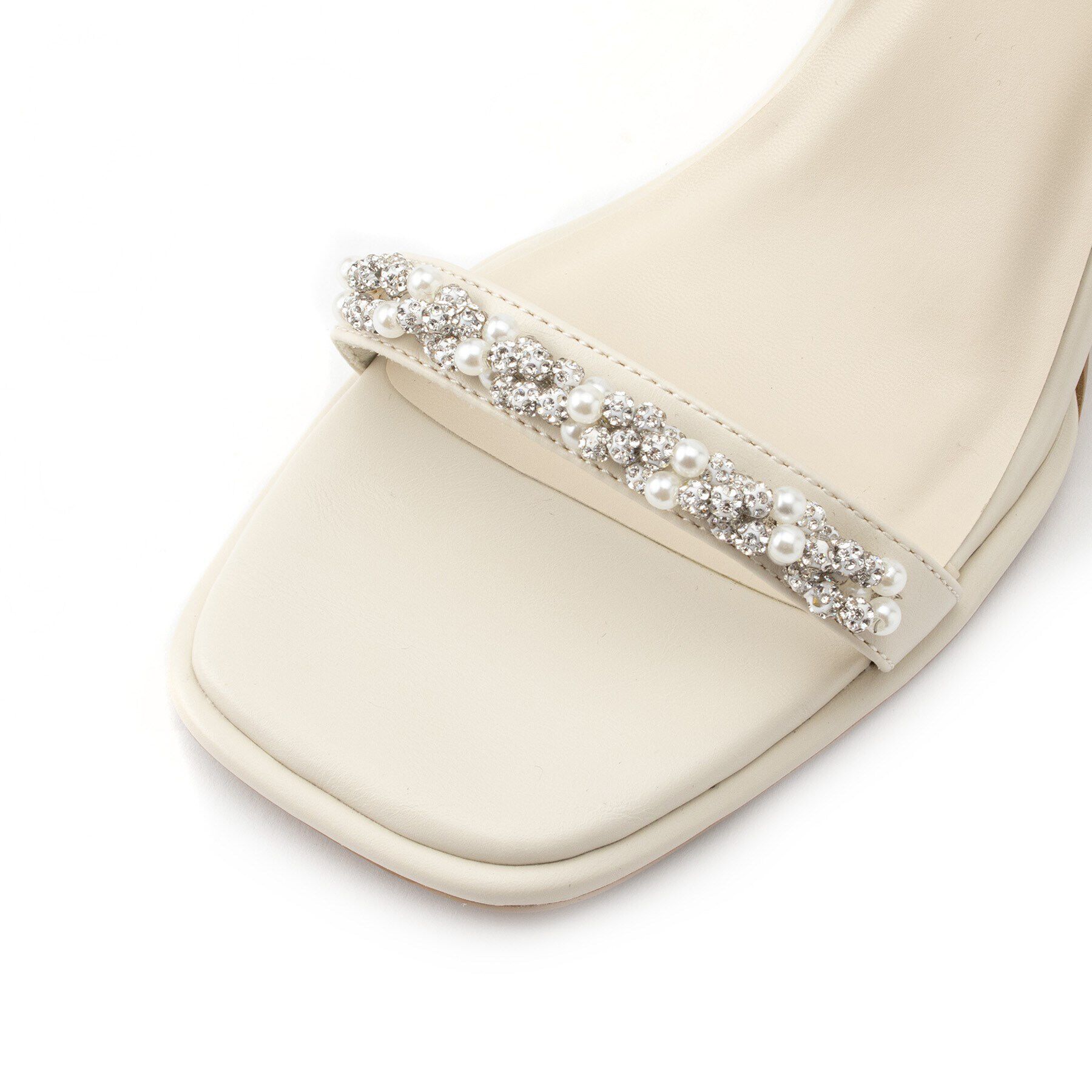 ESPERANZA「キラキラスクエアトゥサンダル 24SS」|サンダル|