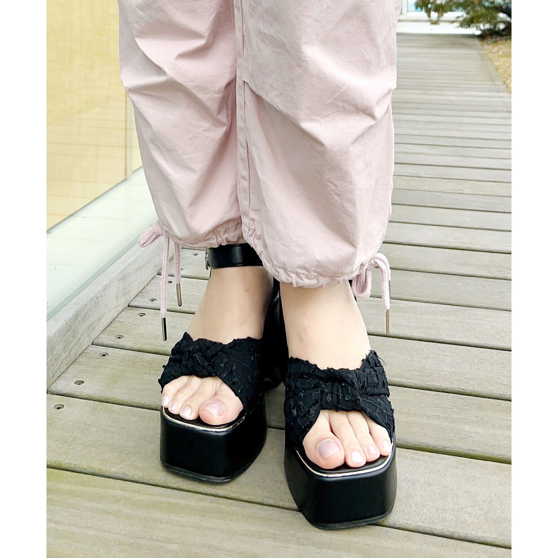 ESPERANZA「ムスビウェッジサンダル 24SS」|サンダル|