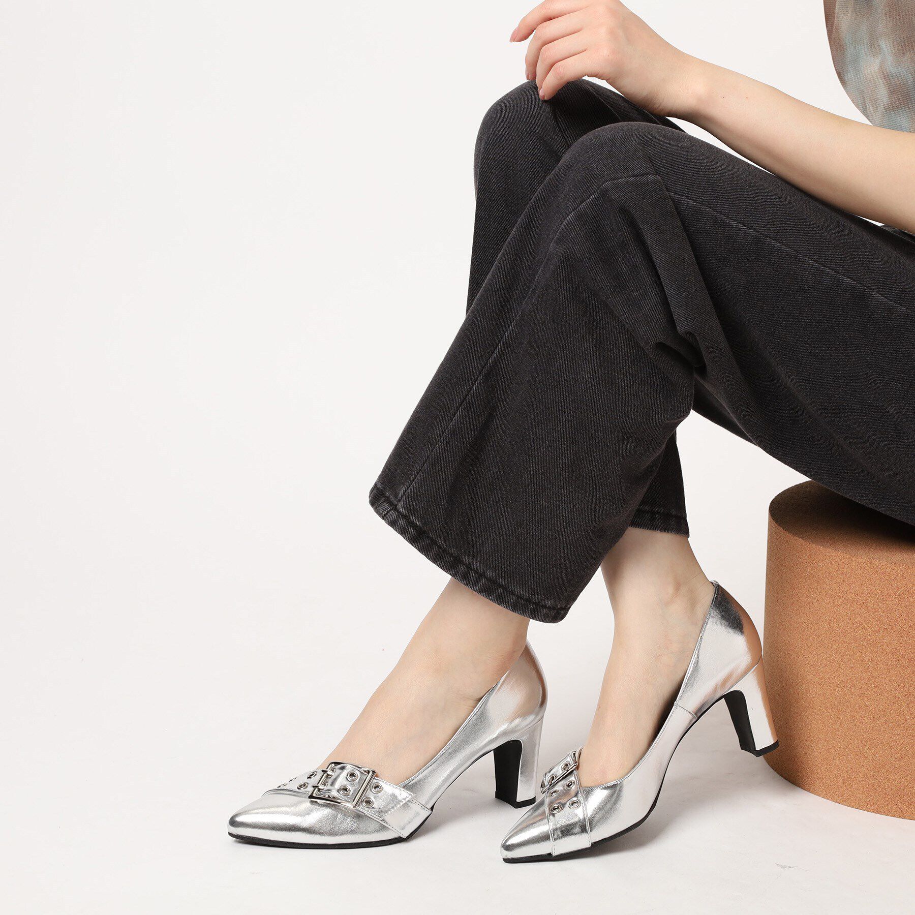 ESPERANZA「バックルベルトパンプス」|パンプス|