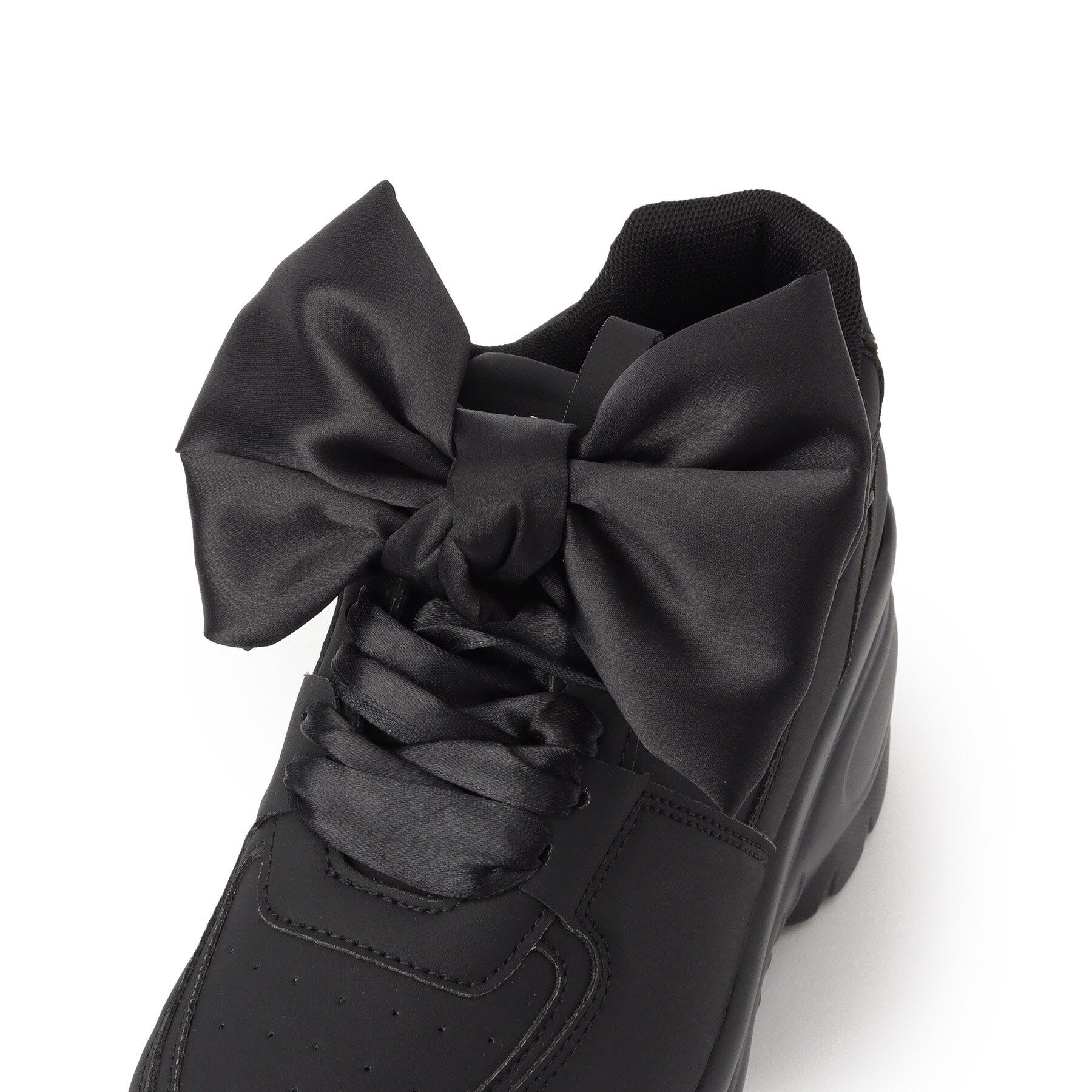 csT&P「厚底リボン取り外し可スニーカー」|スニーカー|