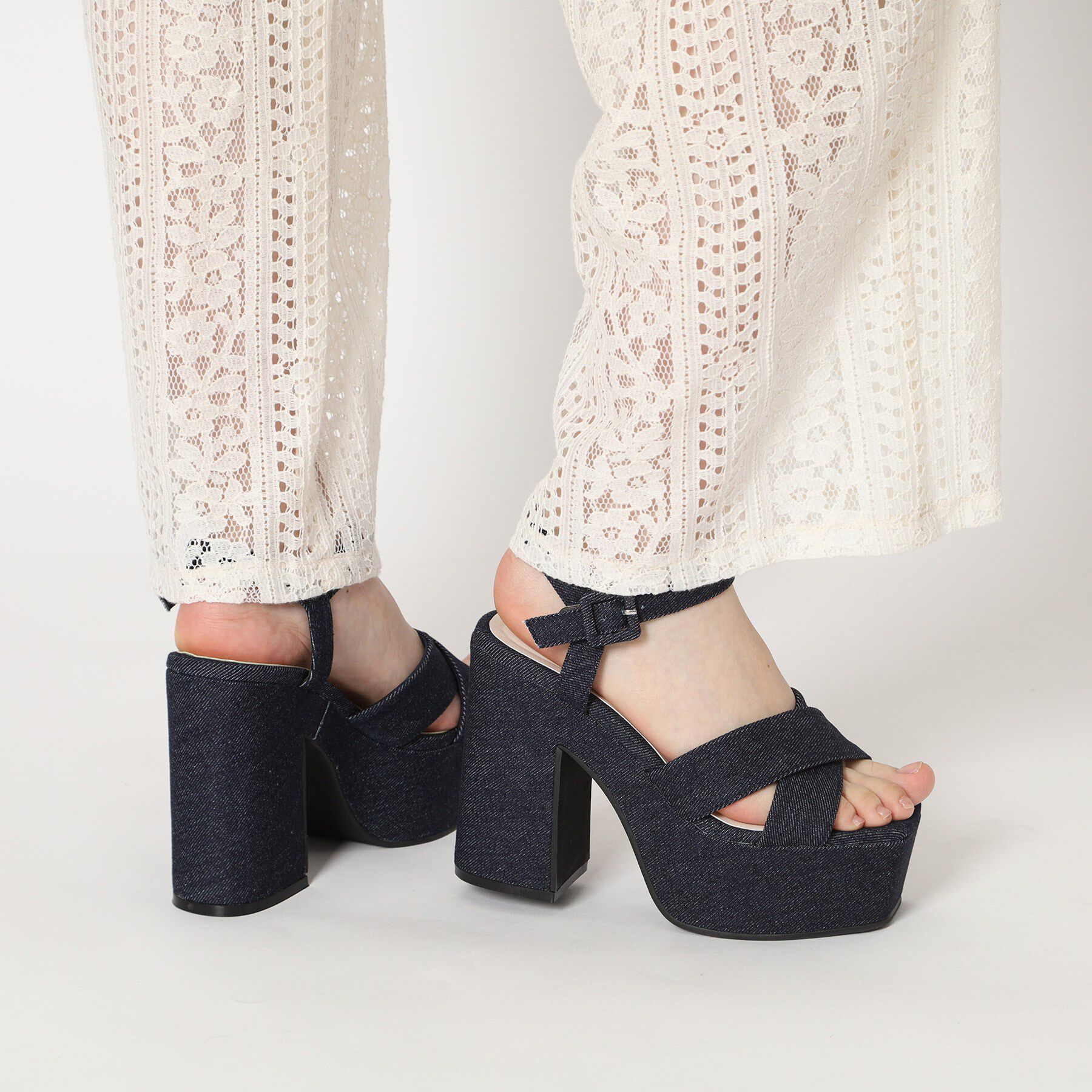 ESPERANZA「◆【ラク盛り／サンダル】リピーター続出／脚長美脚　ラク盛り厚底サンダル　24年Ver」|サンダル|