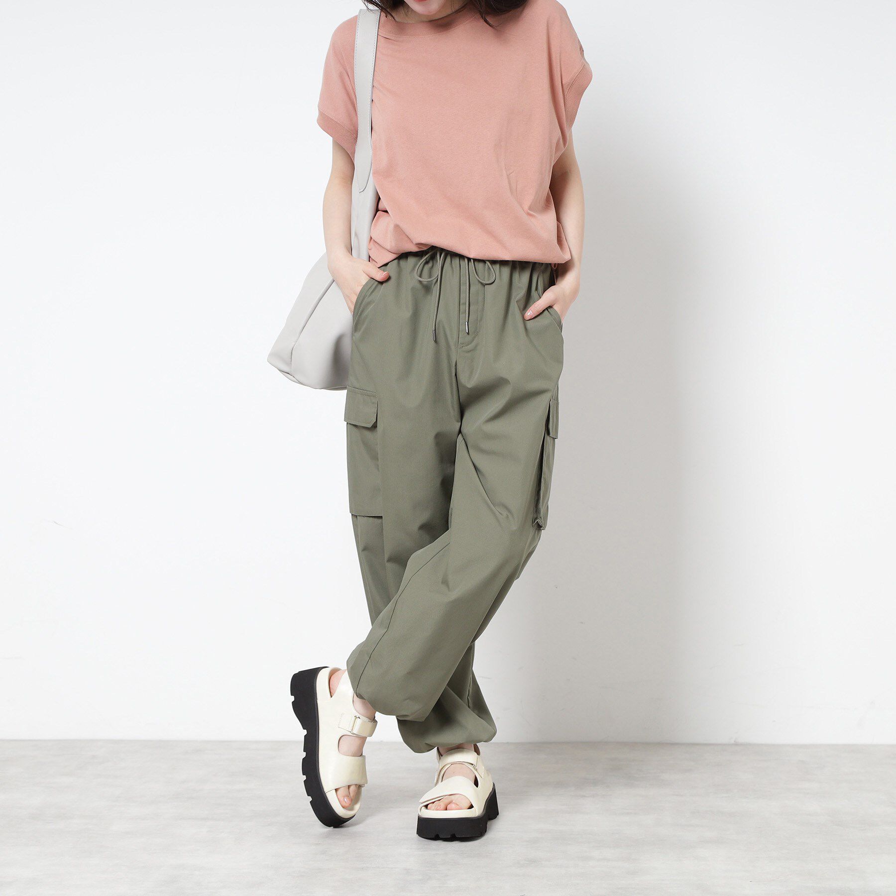 ESPERANZA「ダブルベルト厚底サンダル」|サンダル|