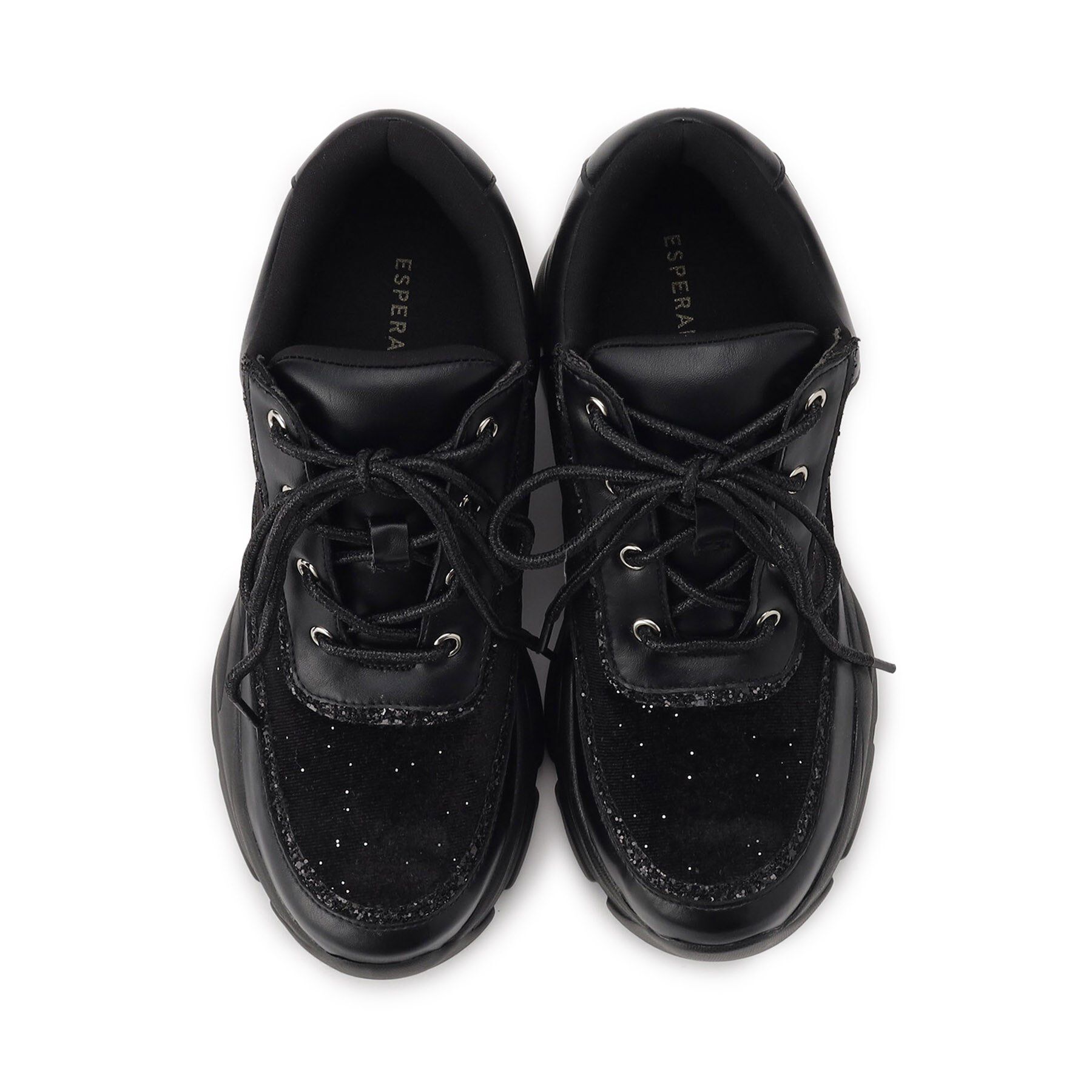 ESPERANZA「ベルベットラメスニーカー」|スニーカー|