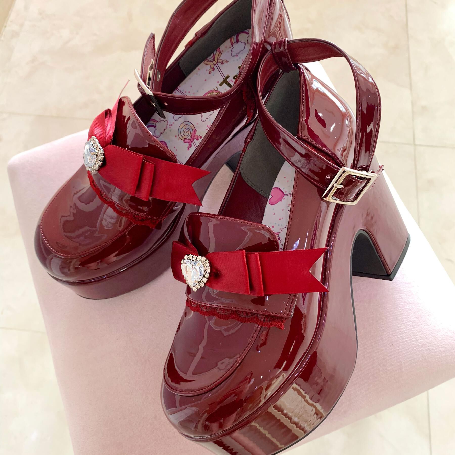 csT&P「2WAYリボン付き厚底ローファー」|パンプス|