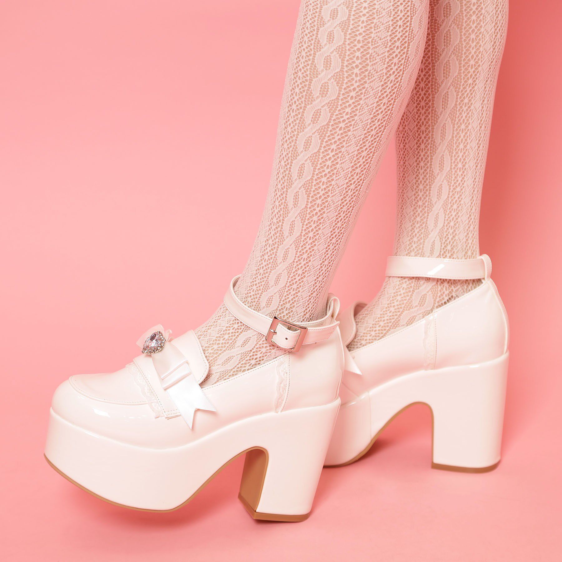 csT&P「2WAYリボン付き厚底ローファー」|パンプス|