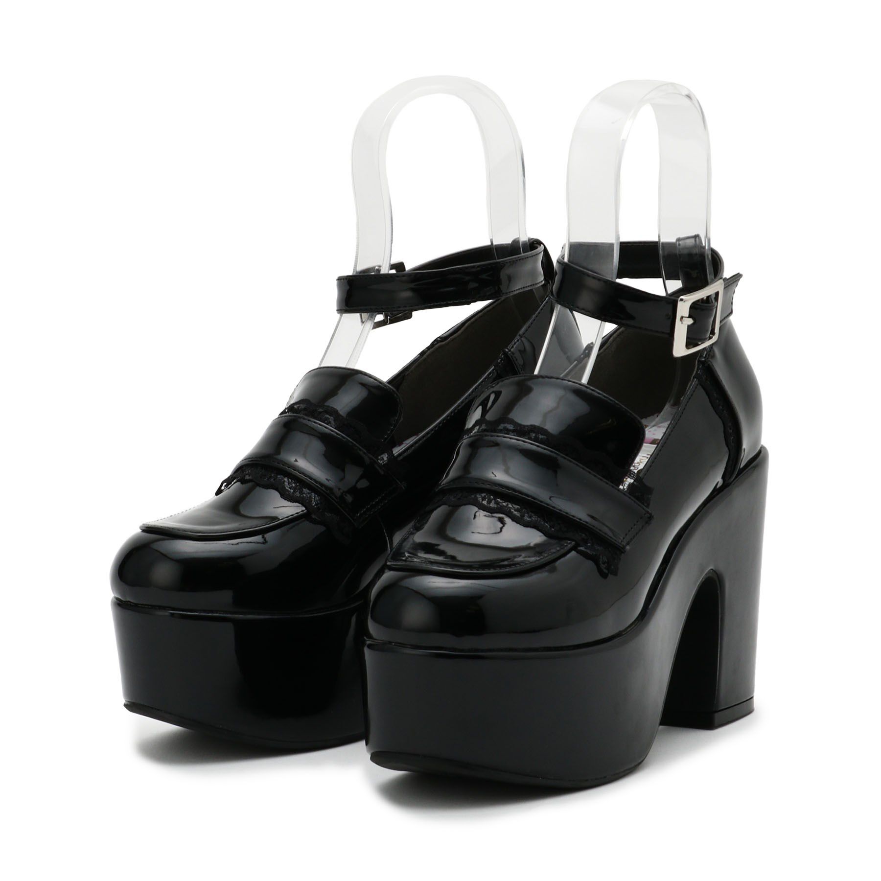 csT&P「2WAYリボン付き厚底ローファー」|パンプス|