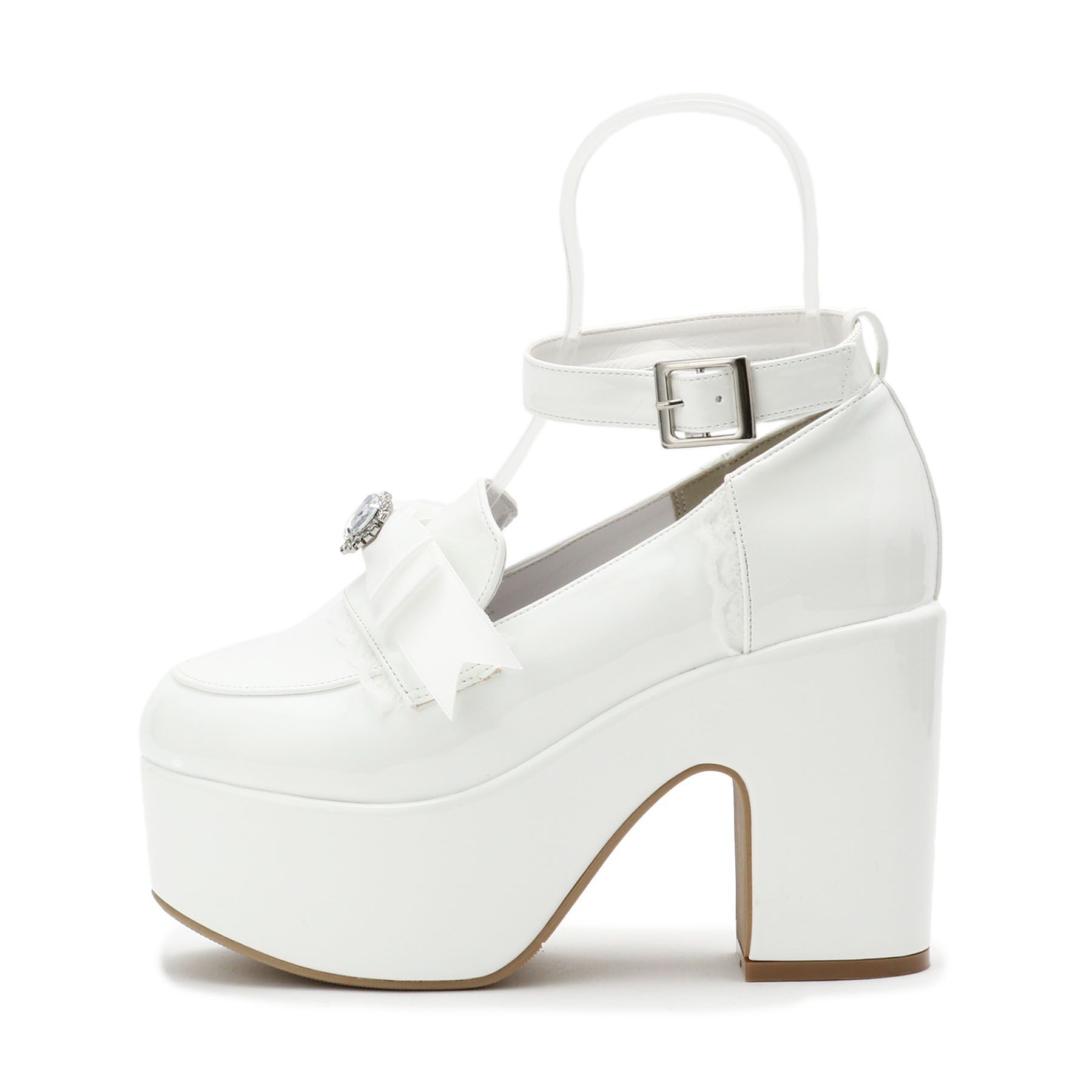 csT&P「2WAYリボン付き厚底ローファー」|パンプス|