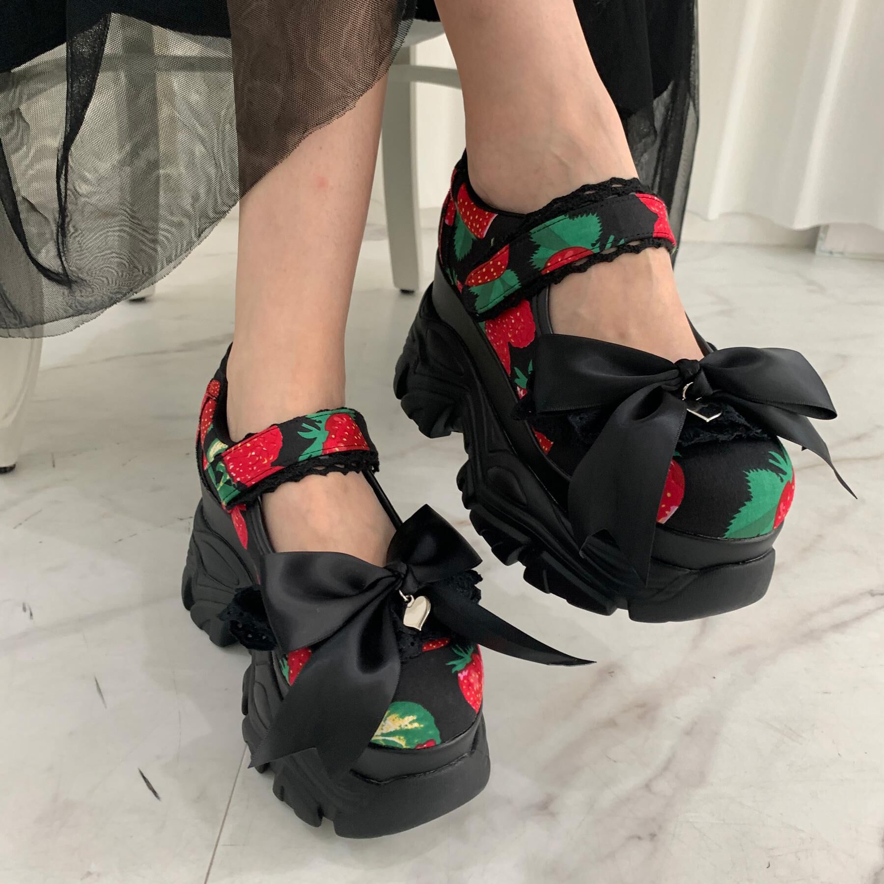 csT&P「夢見るシリーズ厚底2WAYスニーカー」|パンプス|