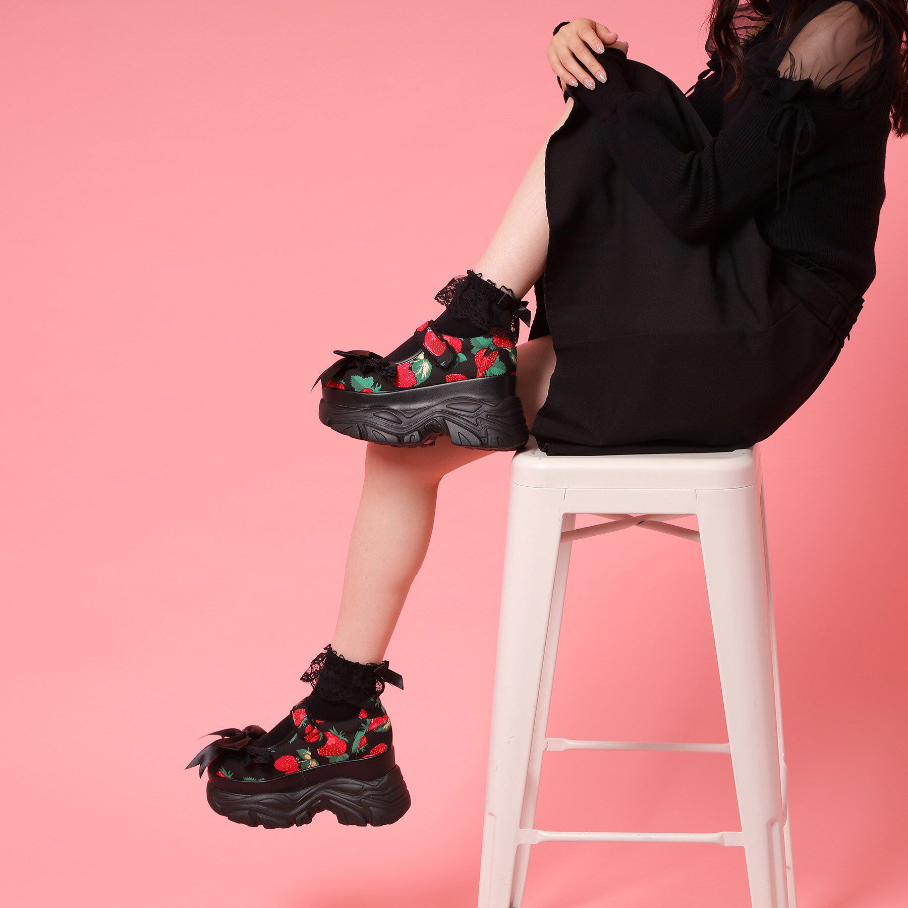 csT&P「夢見るシリーズ厚底2WAYスニーカー」|パンプス|