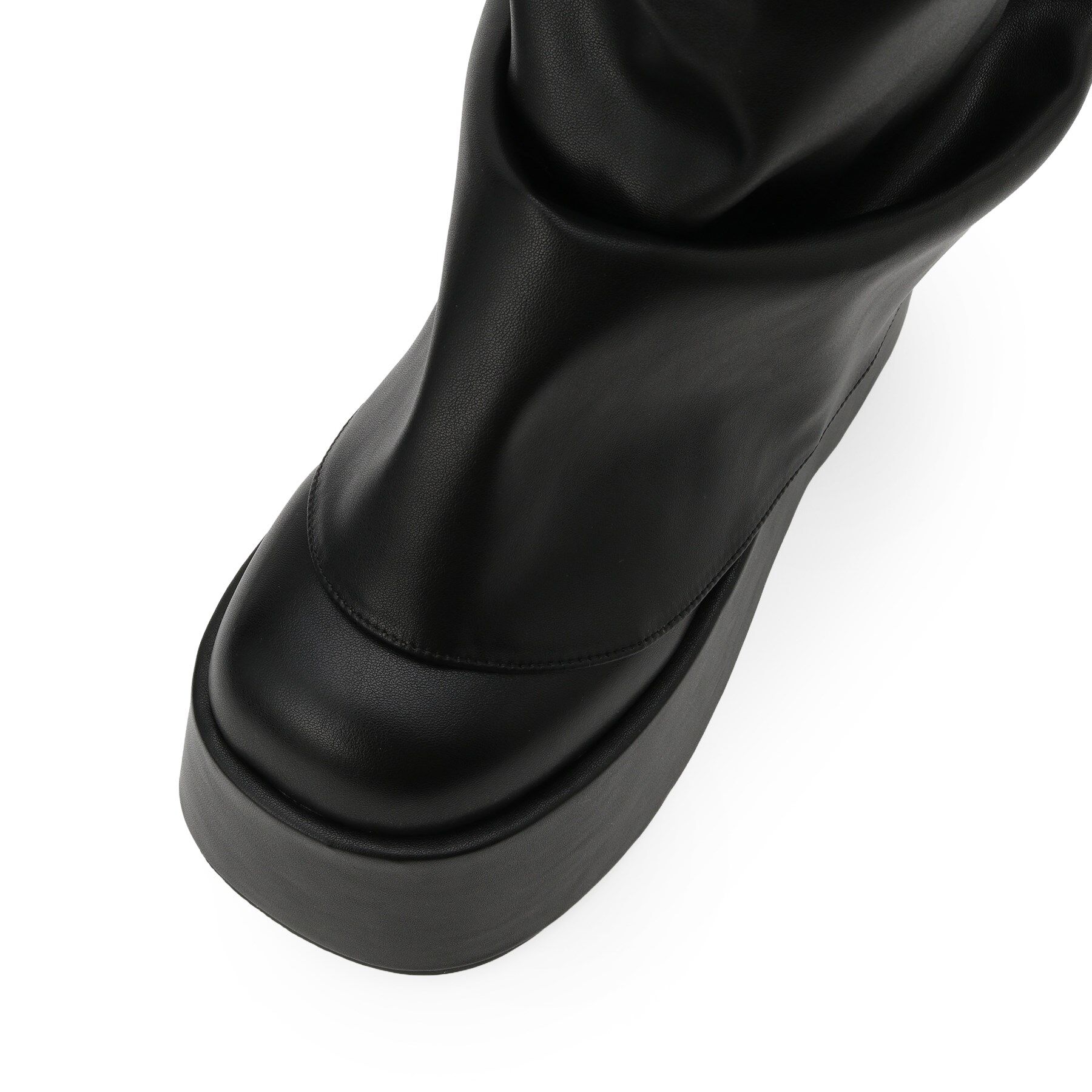 csT&P「厚底ブーツカバーロングブーツ」|ショートブーツ|