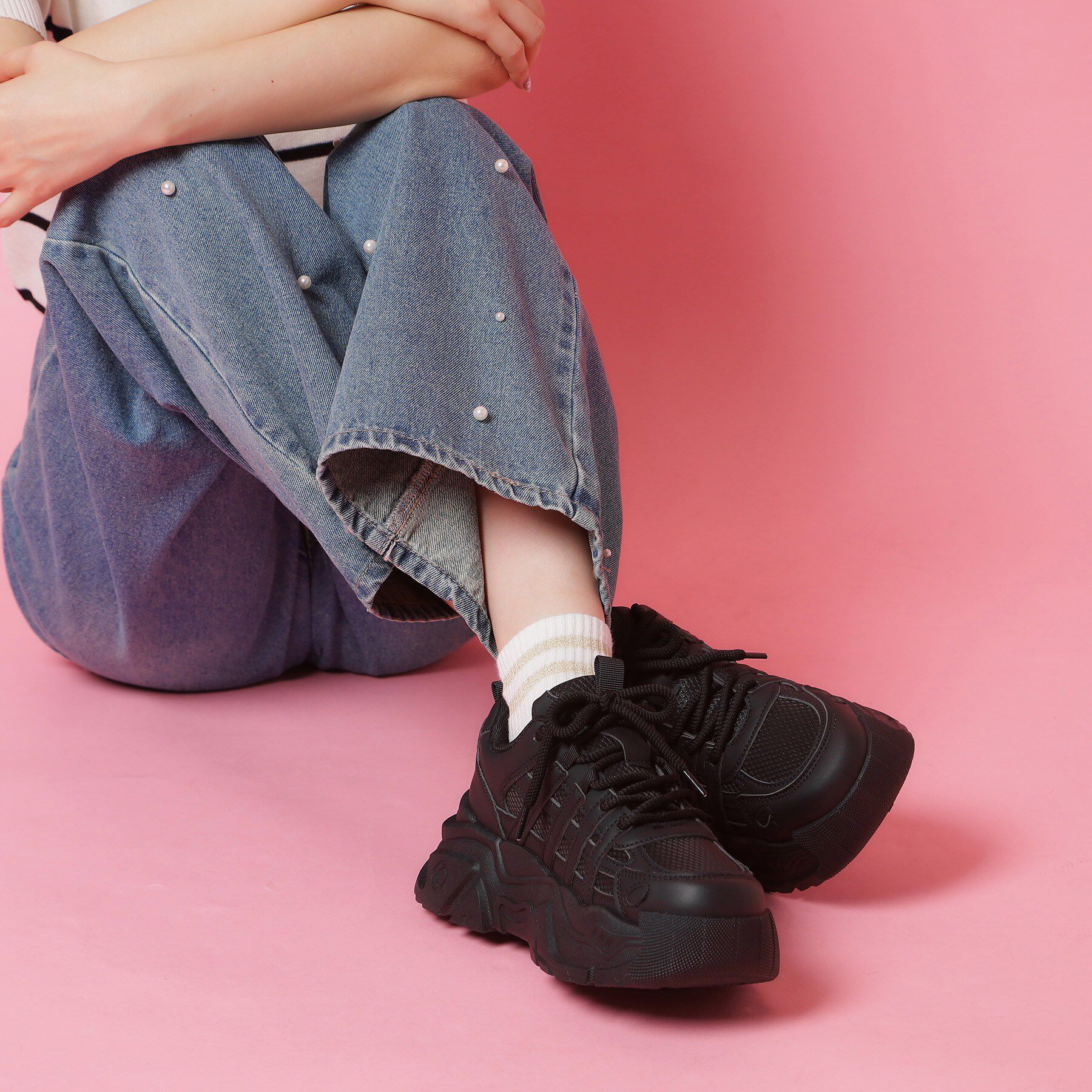 csT&P「厚底スニーカー」|スニーカー|