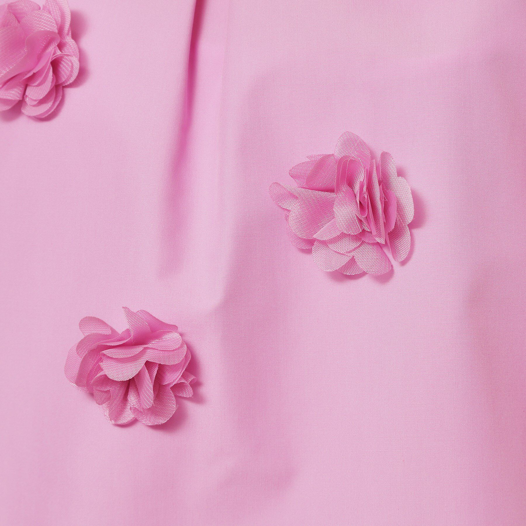 SunaUna「【接触冷感】フラワーパフスリーブブラウス」|シャツ・ブラウス|