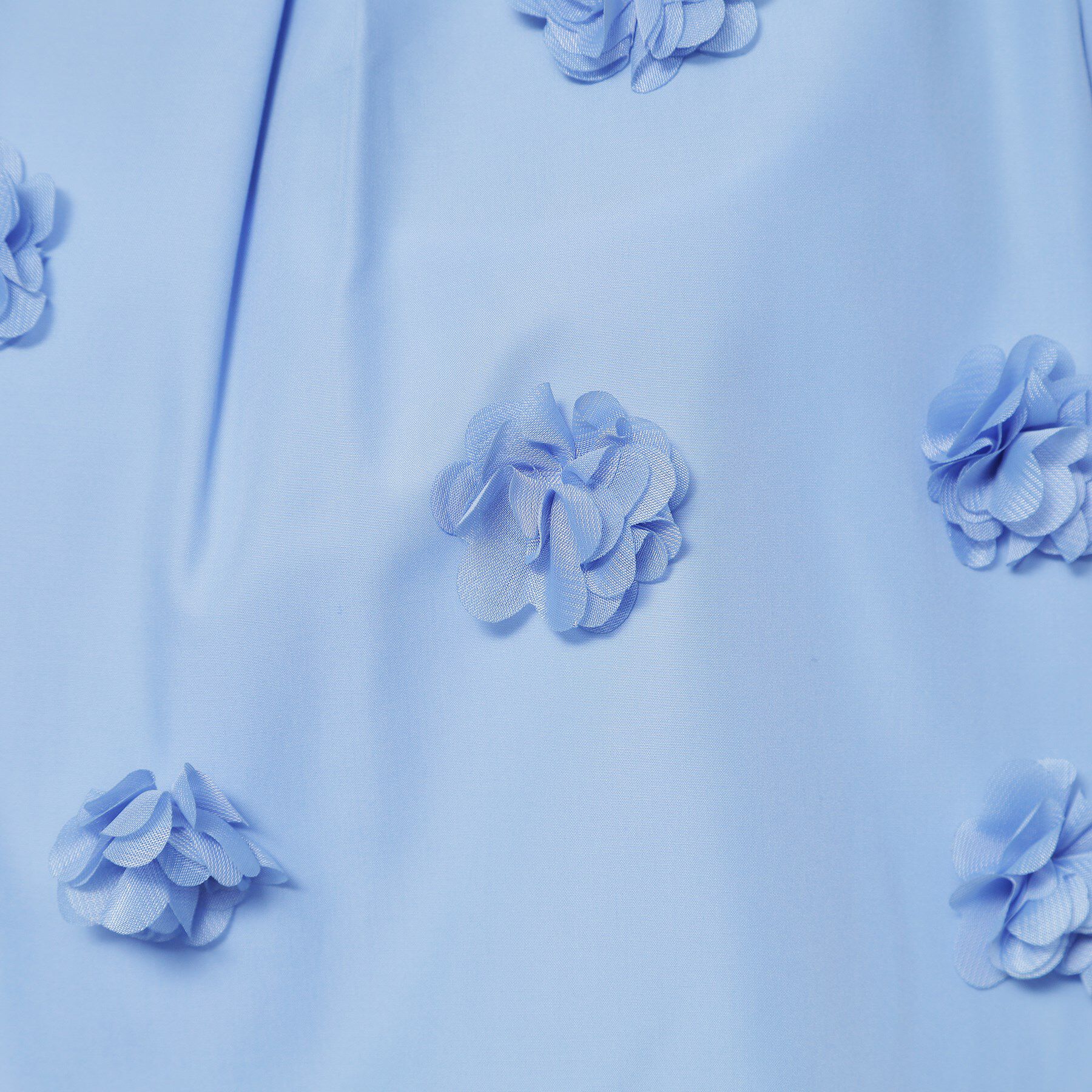 SunaUna「【接触冷感】フラワーパフスリーブブラウス」|シャツ・ブラウス|