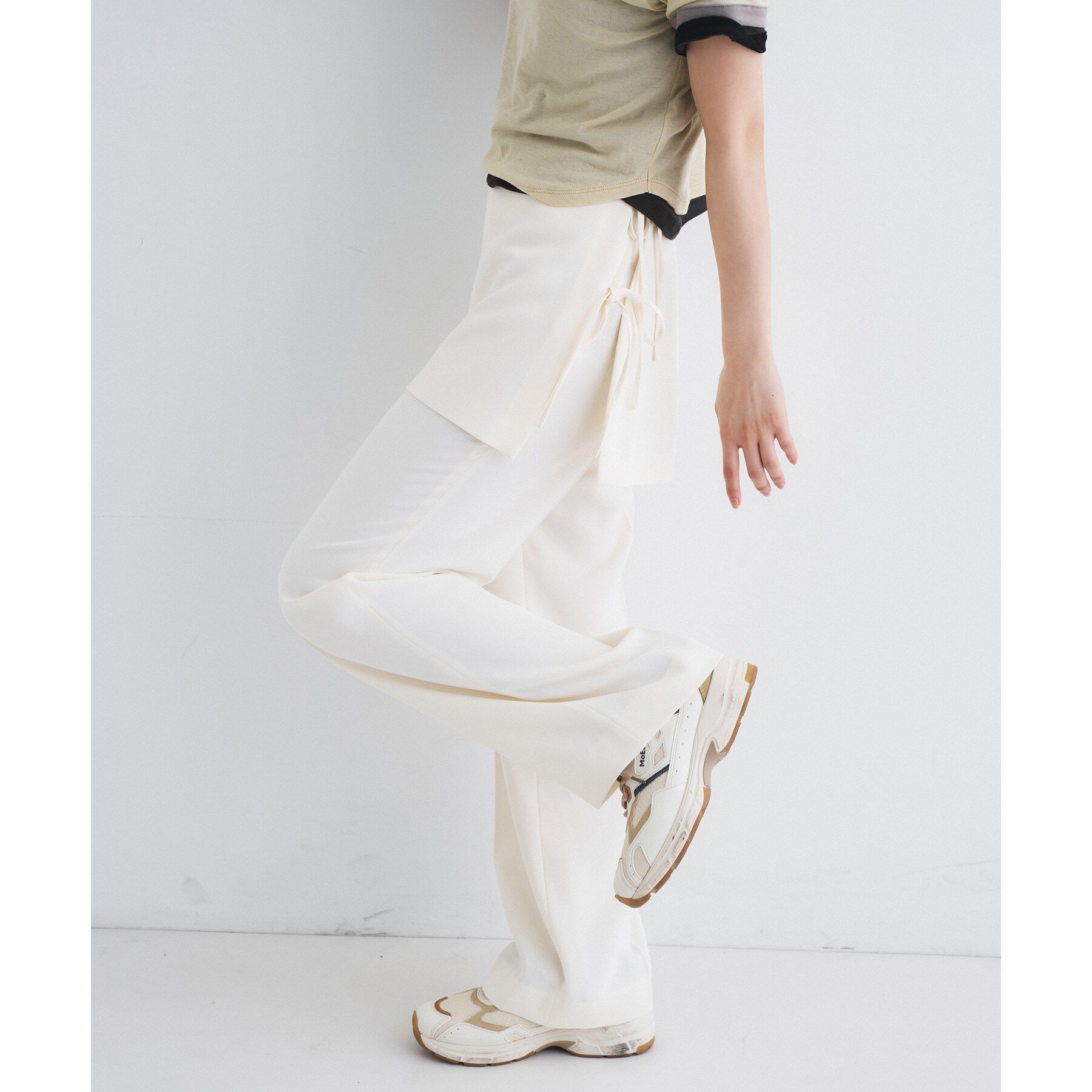 CODE A「layered skirt pants」|その他|