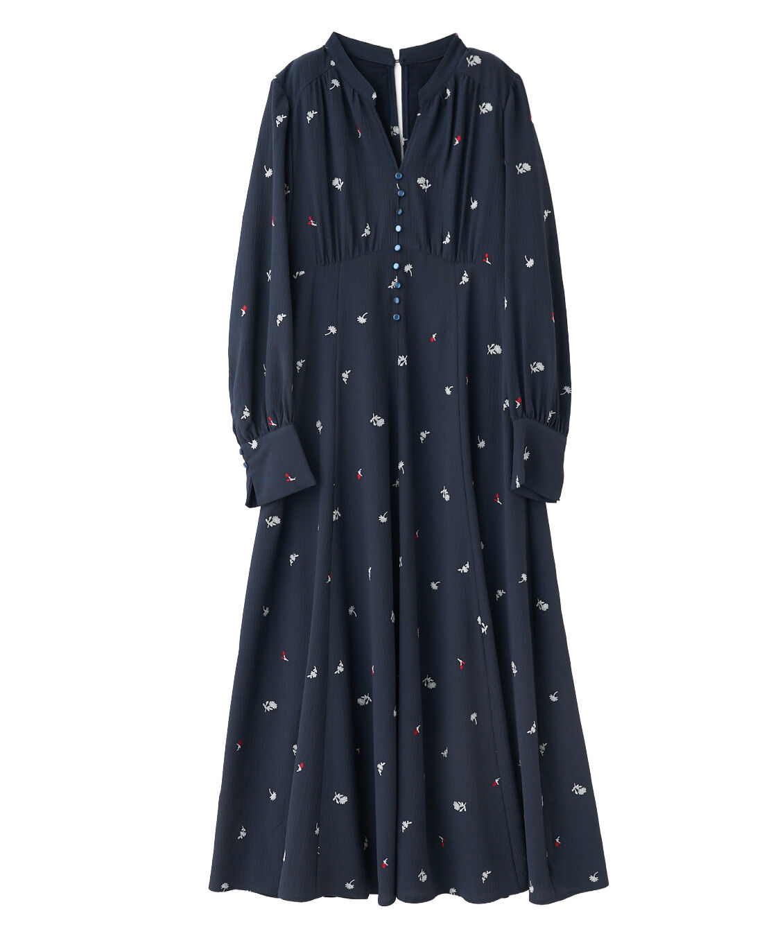 COCO DEAL「フラワー/スター刺繍フレアワンピース」|ワンピース|