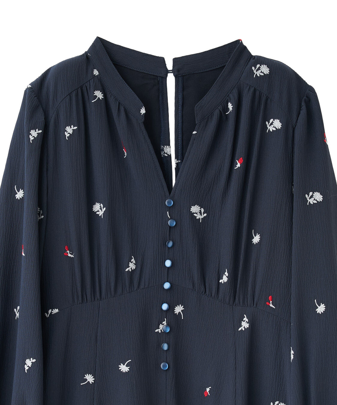 COCO DEAL「フラワー/スター刺繍フレアワンピース」|ワンピース|