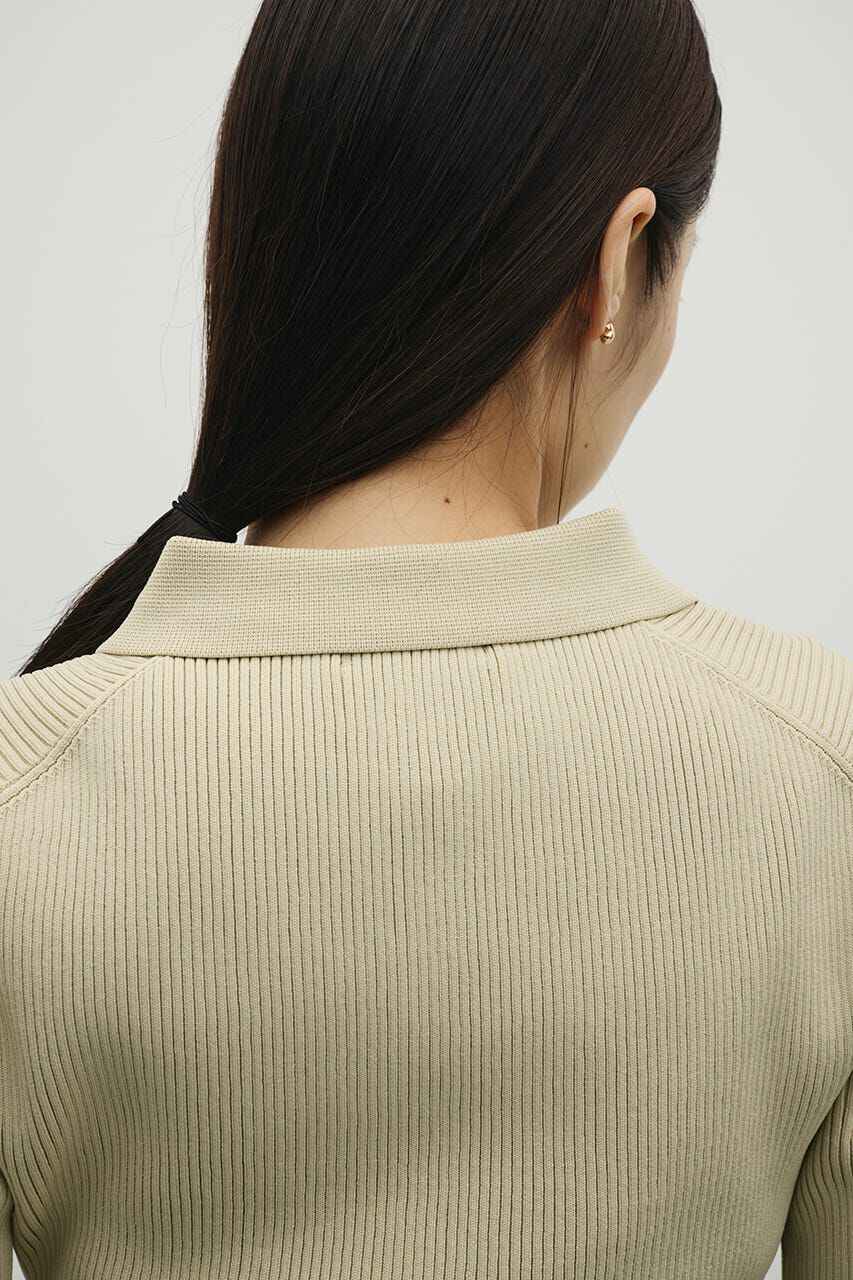 STYLEMIXER「2ピースハーフスリーブポロニットワンピース」|ワンピース|