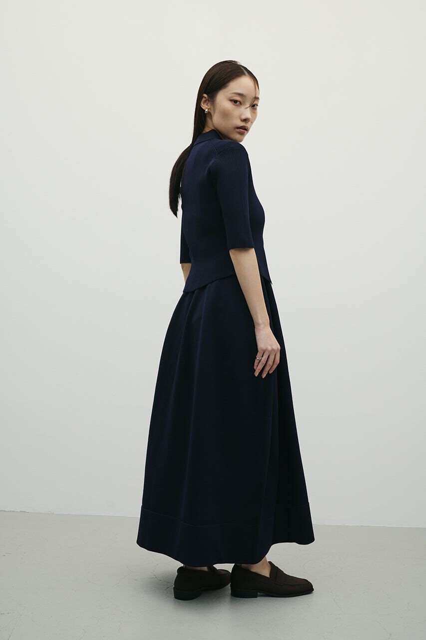 STYLEMIXER「2ピースハーフスリーブポロニットワンピース」|ワンピース|