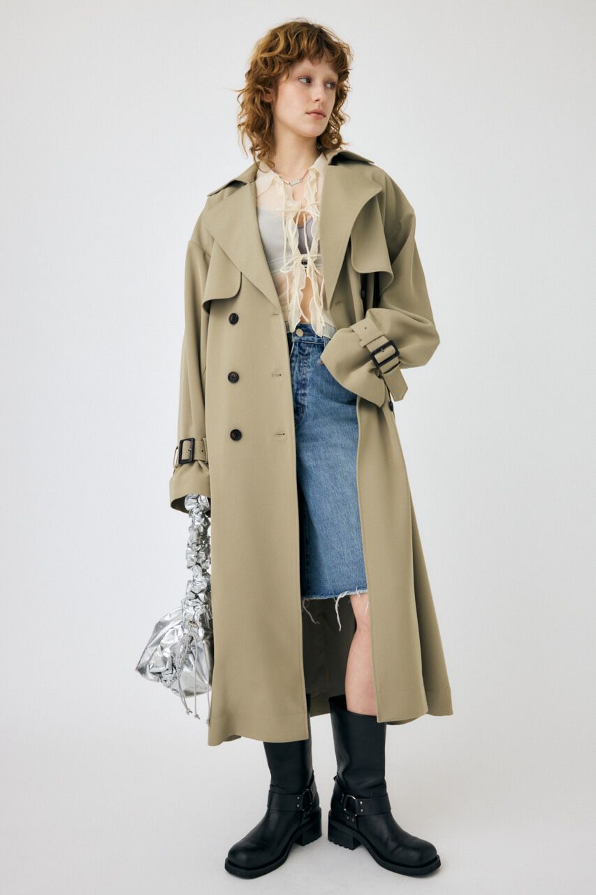 MOUSSY「LOOSE DRAPE トレンチコート」|その他|