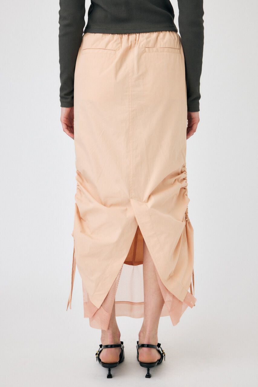 MOUSSY「MESH LAYERED CARGO スカート」|スカート|